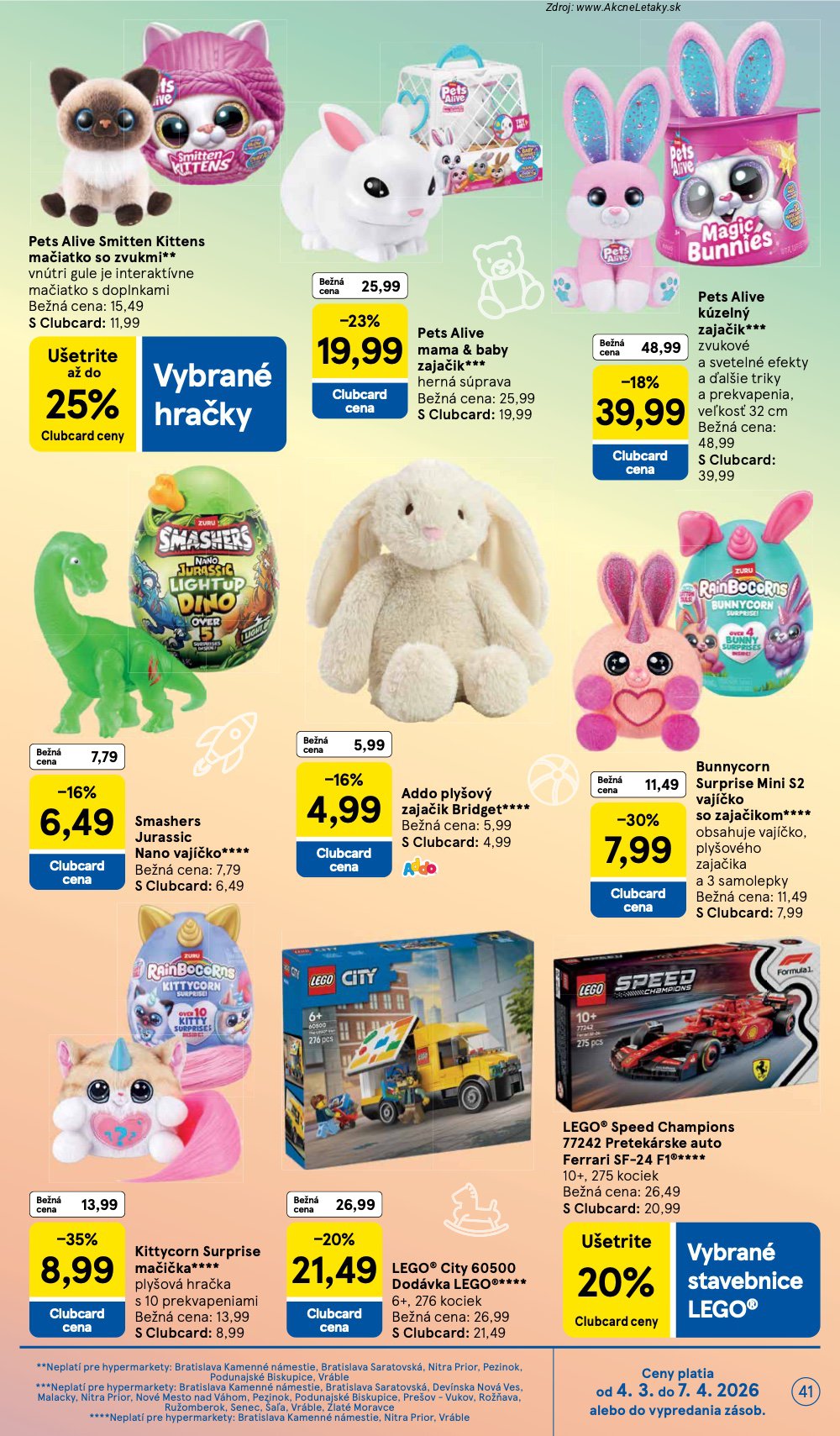 Leták Tesco (18. 3. - 24. 3. 2026) - strana 41 z 49