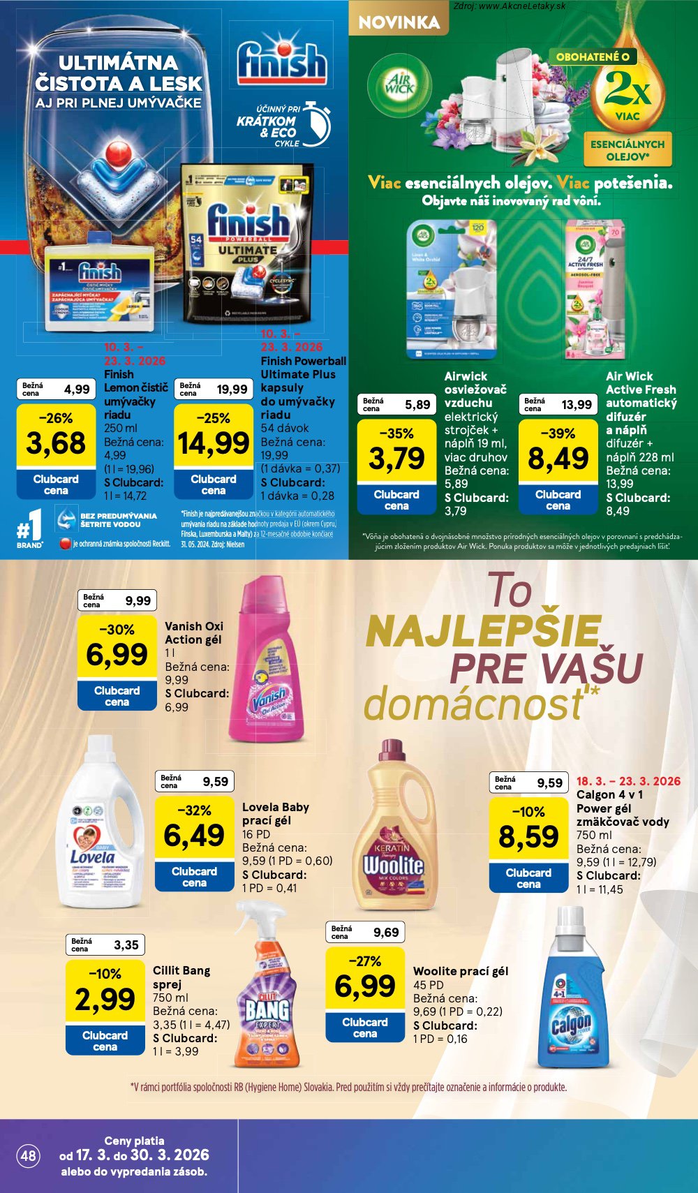 Leták Tesco (18. 3. - 24. 3. 2026) - strana 48 z 49