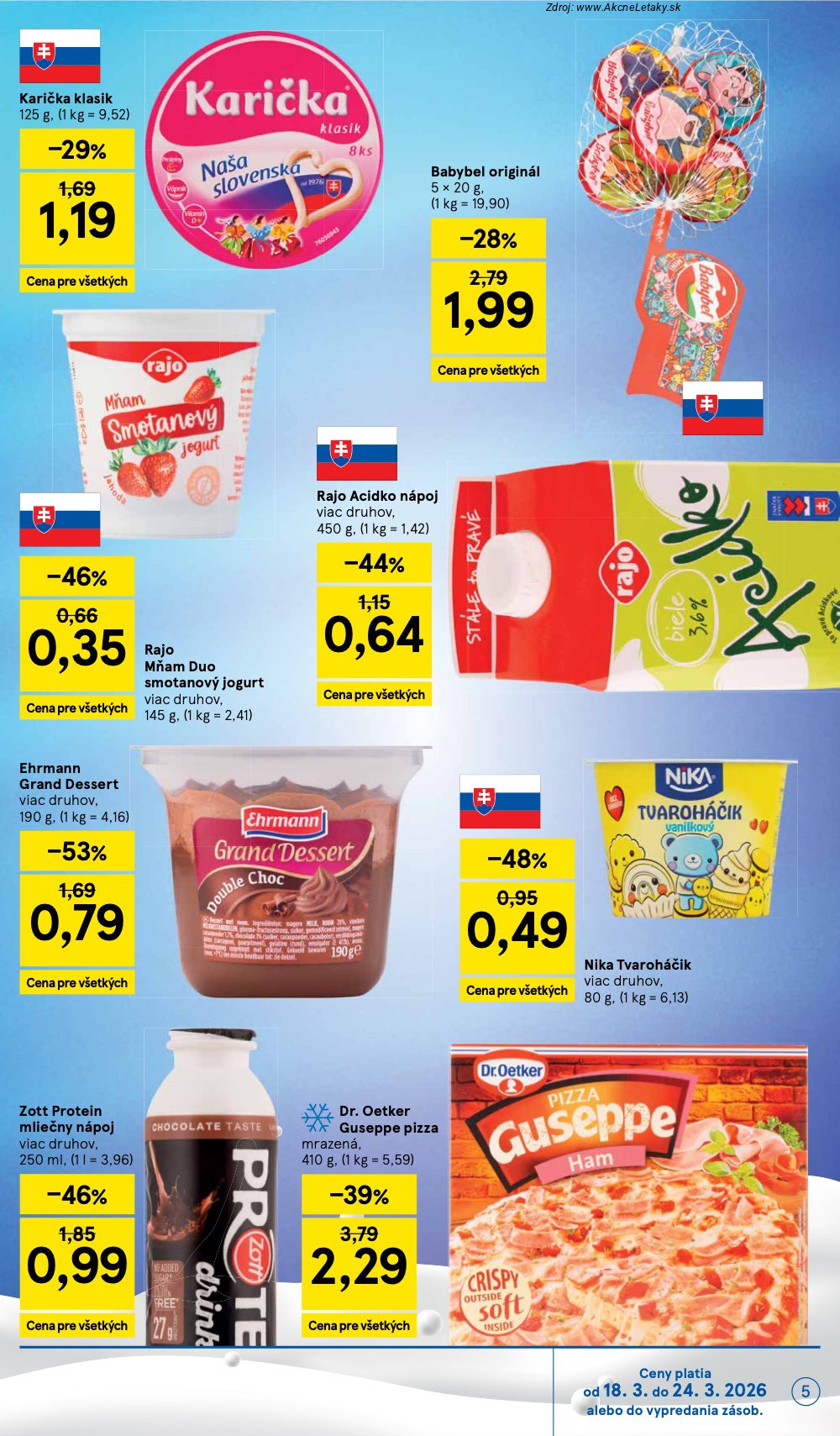 Leták Tesco (18. 3. - 24. 3. 2026) - strana 5 z 49