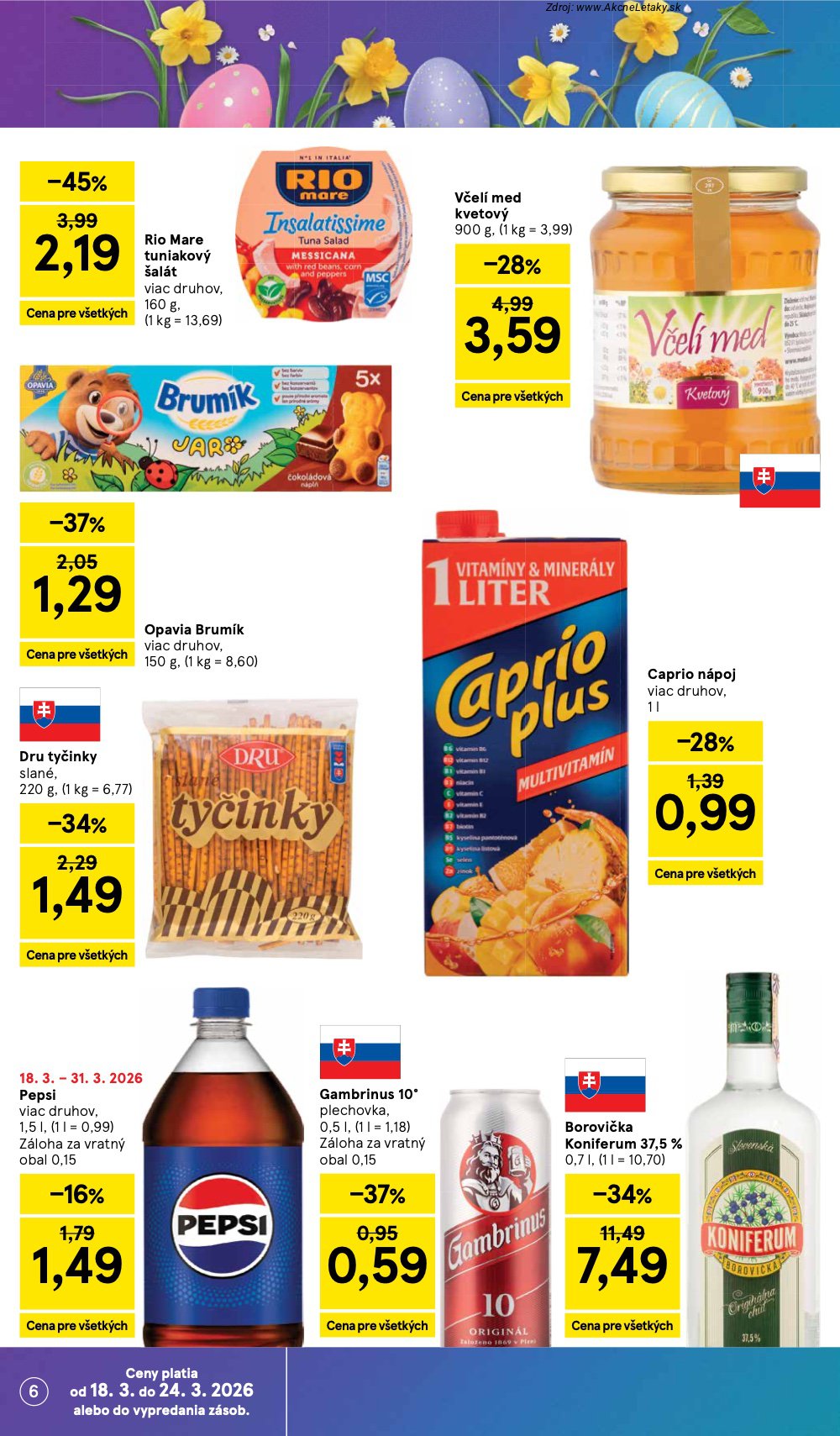 Leták Tesco (18. 3. - 24. 3. 2026) - strana 6 z 49