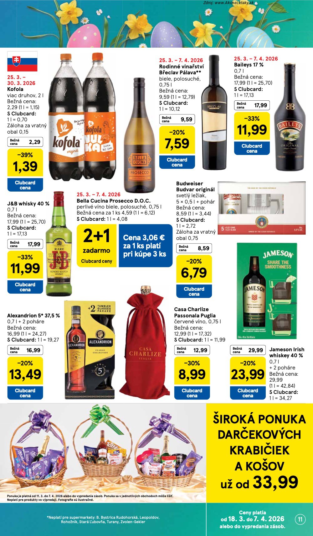Leták Tesco (25. 3. - 30. 3. 2026) - strana 11 z 26