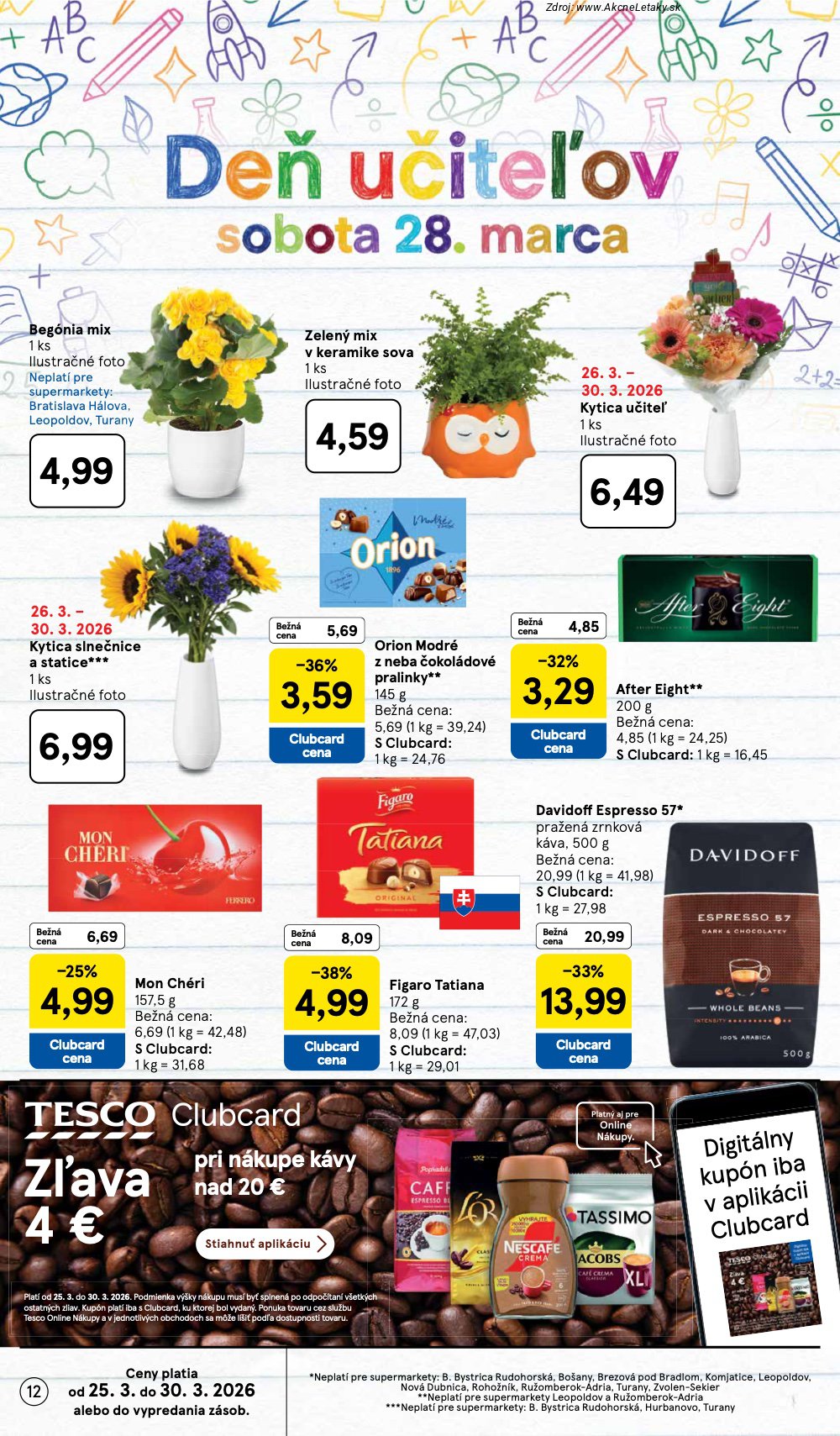 Leták Tesco (25. 3. - 30. 3. 2026) - strana 12 z 26