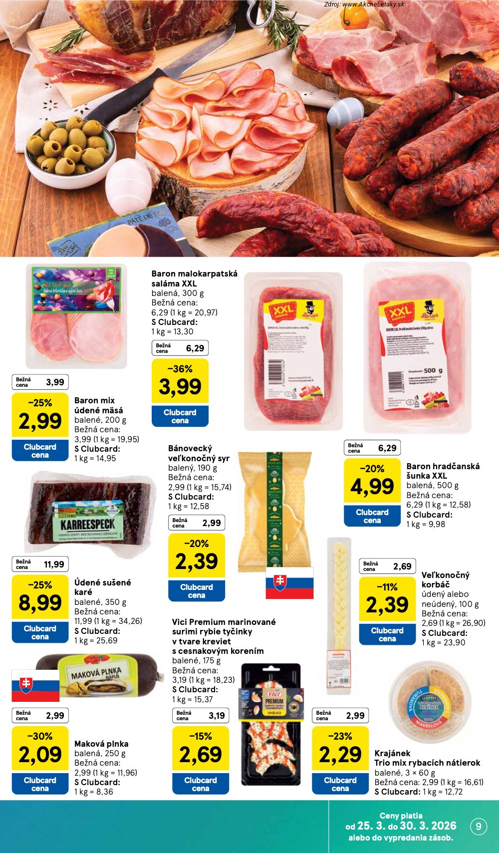 Leták Tesco (25. 3. - 30. 3. 2026) - strana 9 z 26