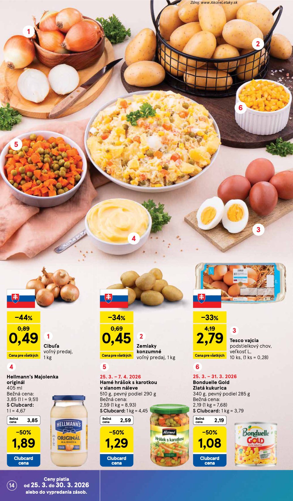Leták Tesco (25. 3. - 30. 3. 2026) - strana 14 z 43