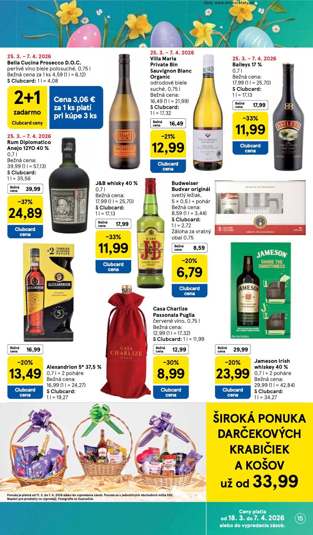 Leták Tesco (25. 3. - 30. 3. 2026) - strana 15 z 43