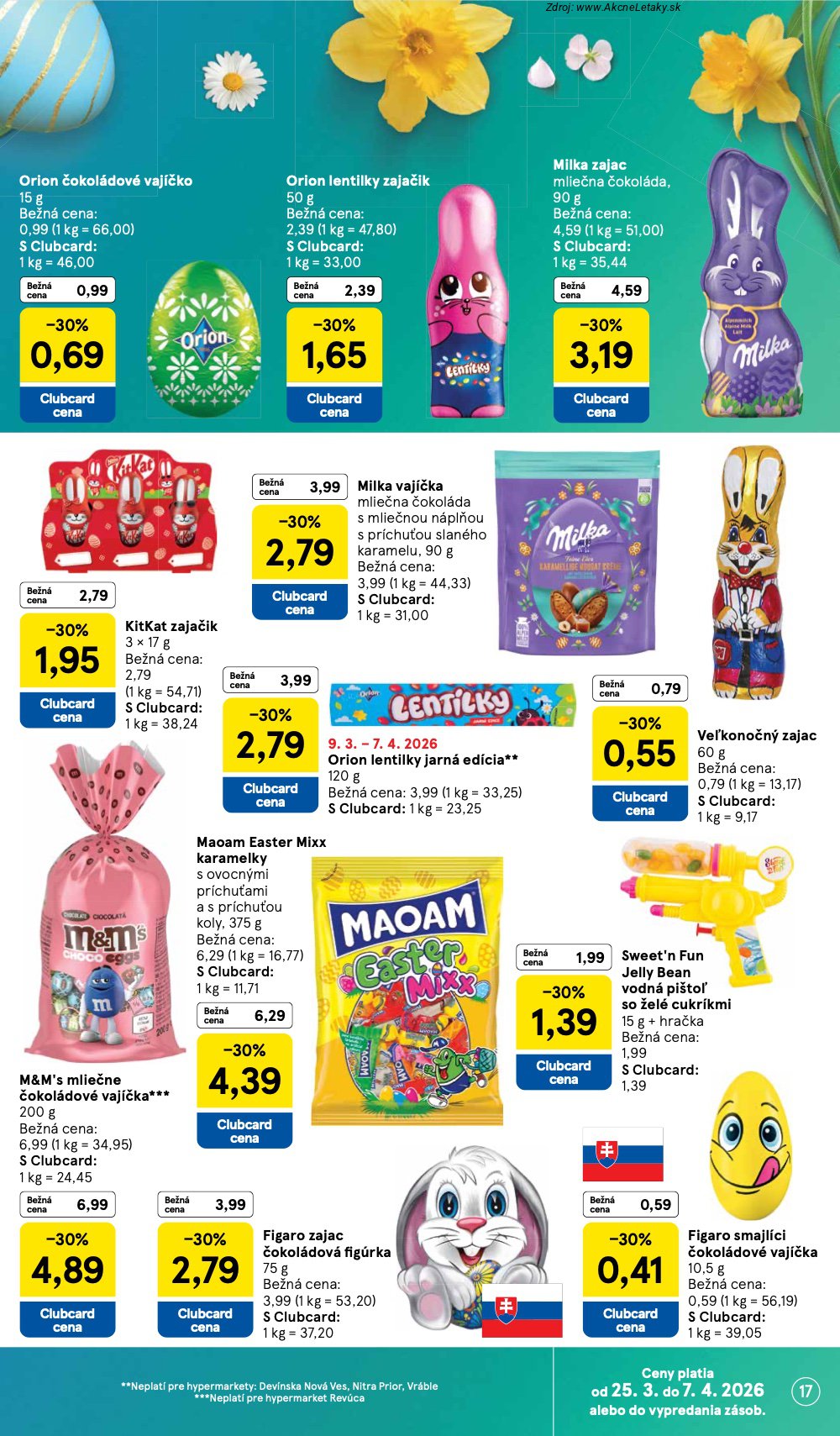 Leták Tesco (25. 3. - 30. 3. 2026) - strana 17 z 43