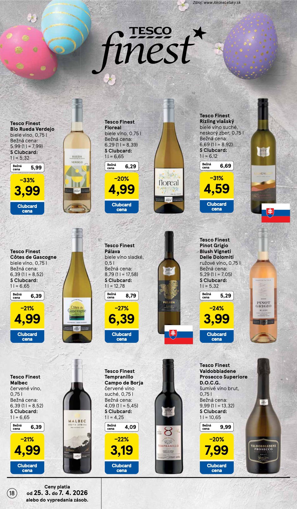 Leták Tesco (25. 3. - 30. 3. 2026) - strana 18 z 43