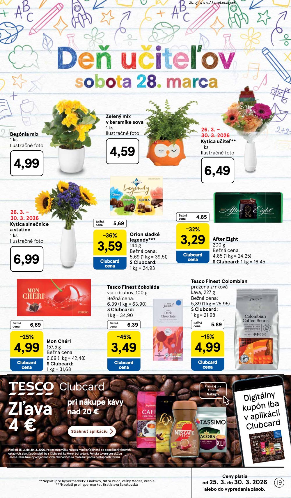 Leták Tesco (25. 3. - 30. 3. 2026) - strana 19 z 43