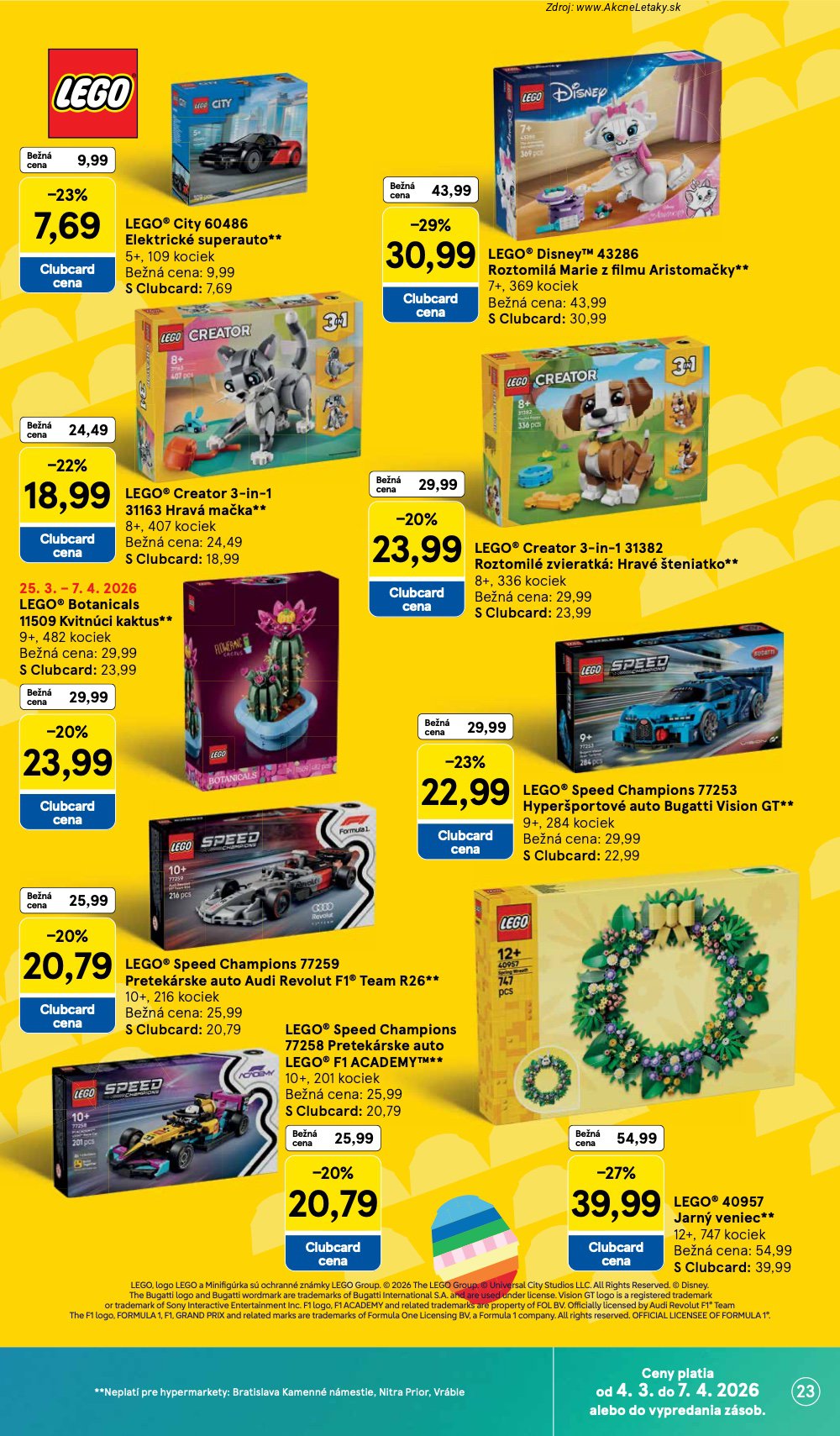 Leták Tesco (25. 3. - 30. 3. 2026) - strana 23 z 43