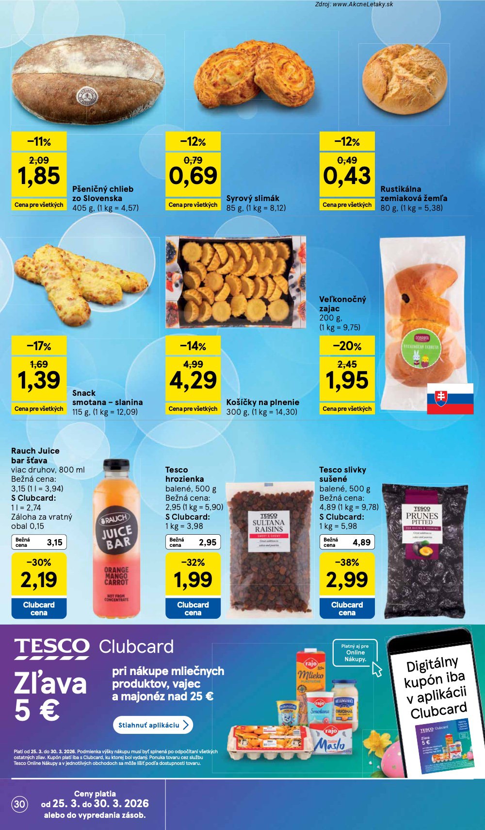 Leták Tesco (25. 3. - 30. 3. 2026) - strana 30 z 43