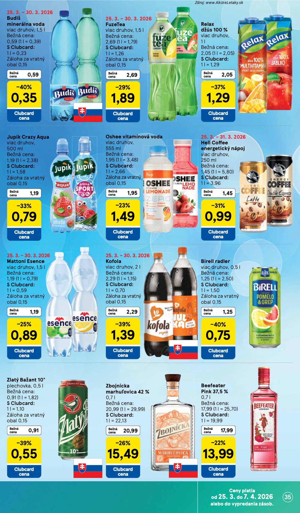 Leták Tesco (25. 3. - 30. 3. 2026) - strana 35 z 43