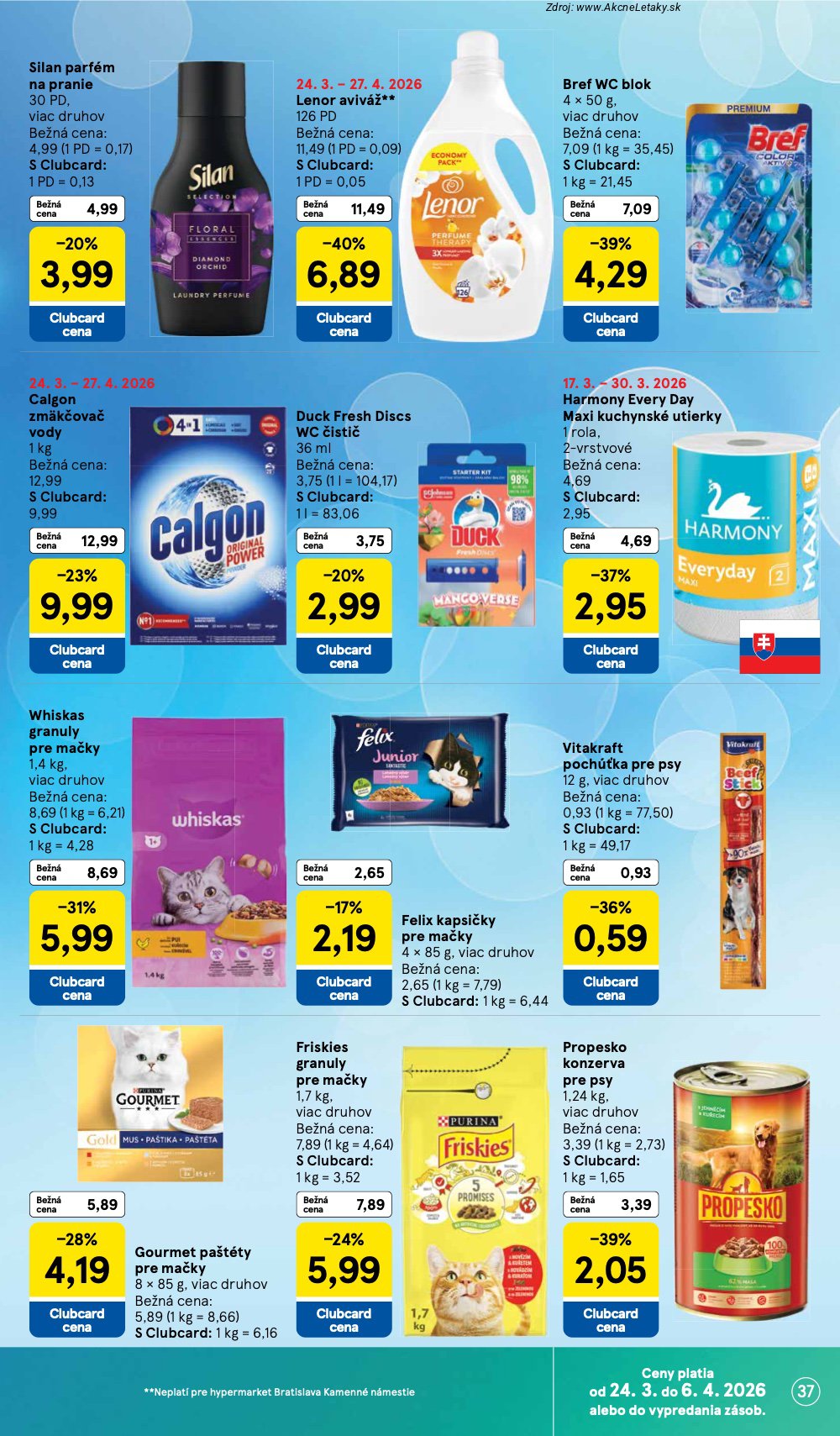 Leták Tesco (25. 3. - 30. 3. 2026) - strana 37 z 43