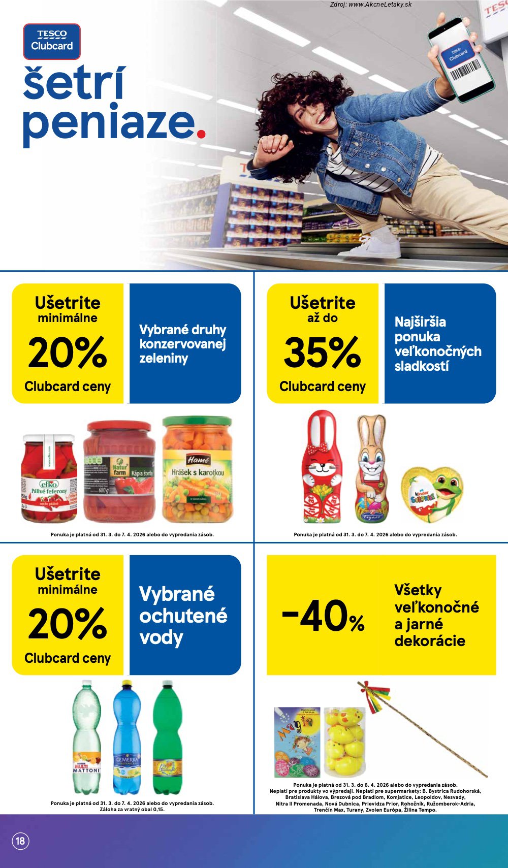 Leták Tesco - strana 18