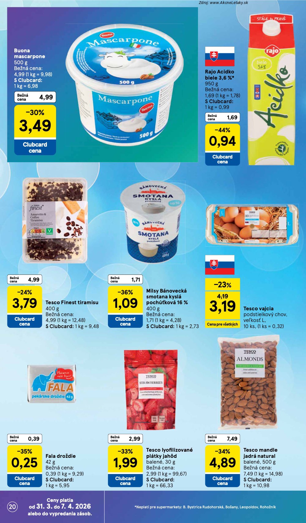 Leták Tesco - strana 20