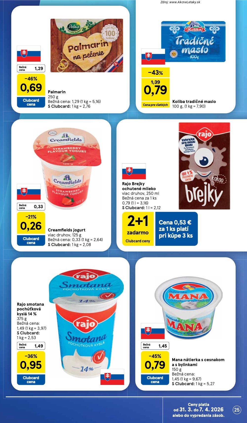 Leták Tesco (31. 3. - 7. 4. 2026) - strana 25 z 45
