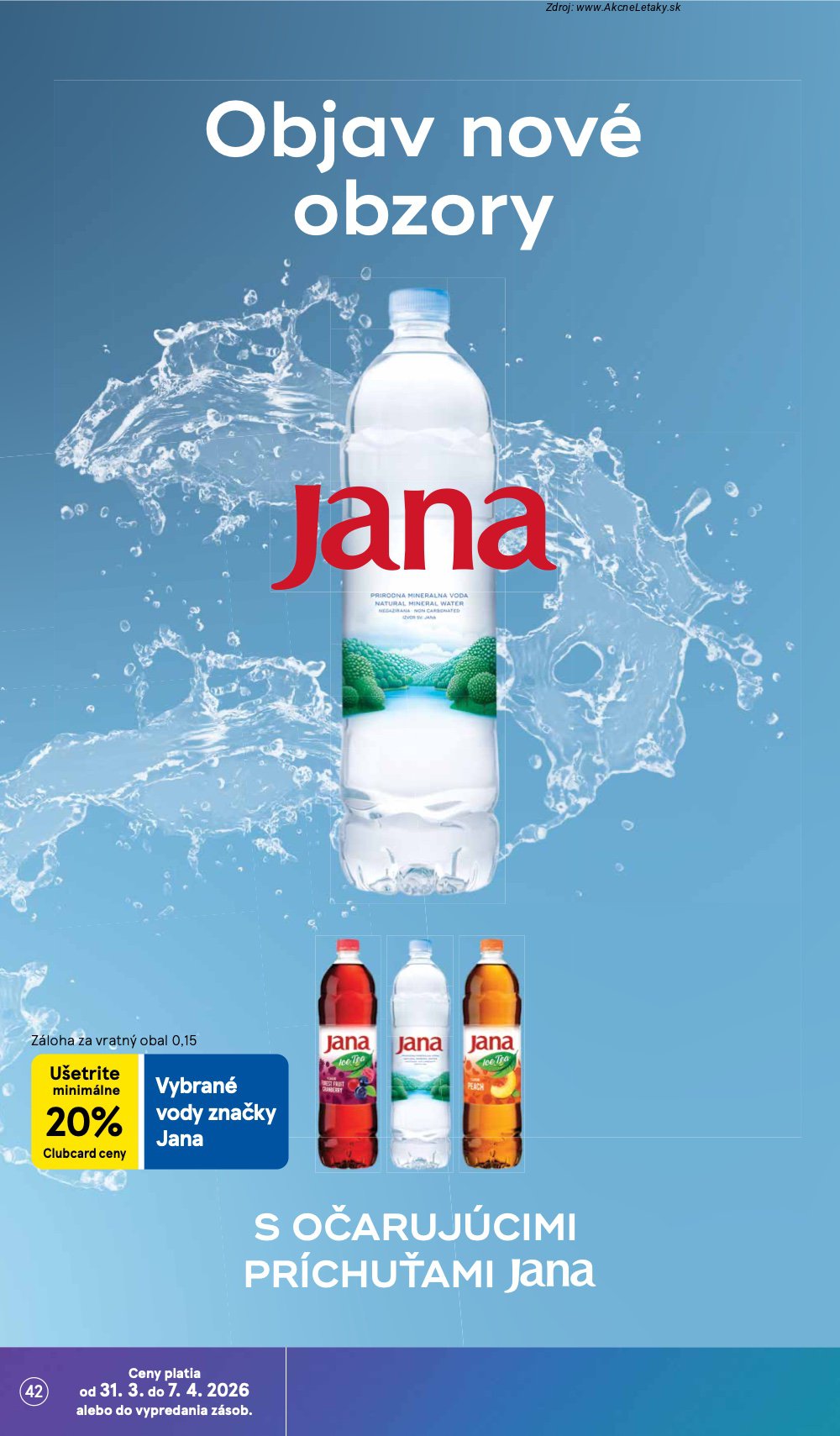 Leták Tesco (31. 3. - 7. 4. 2026) - strana 42 z 45