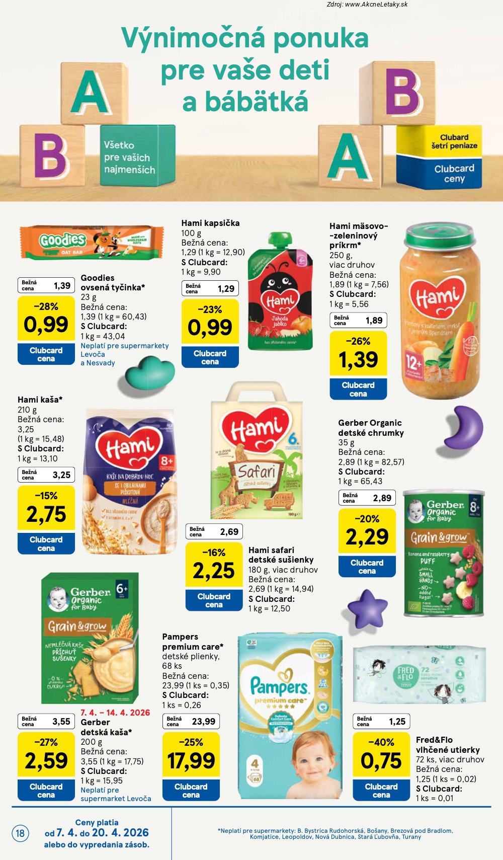 Leták Tesco - strana 18