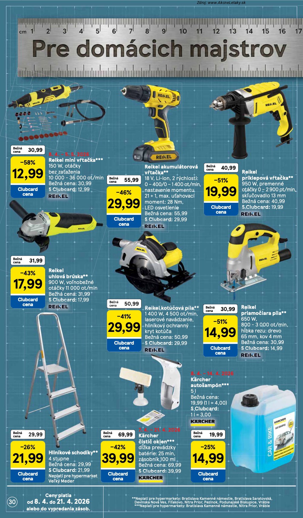 Leták Tesco (8. 4. - 14. 4. 2026) - strana 30 z 43