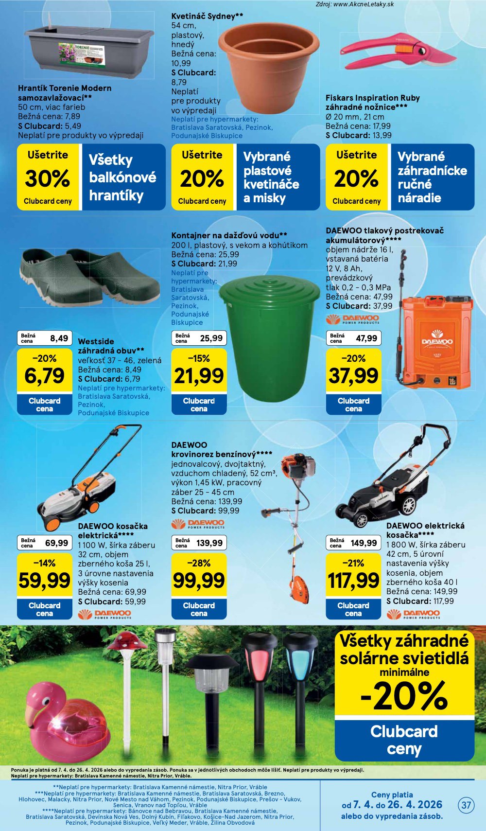 Leták Tesco (8. 4. - 14. 4. 2026) - strana 37 z 43