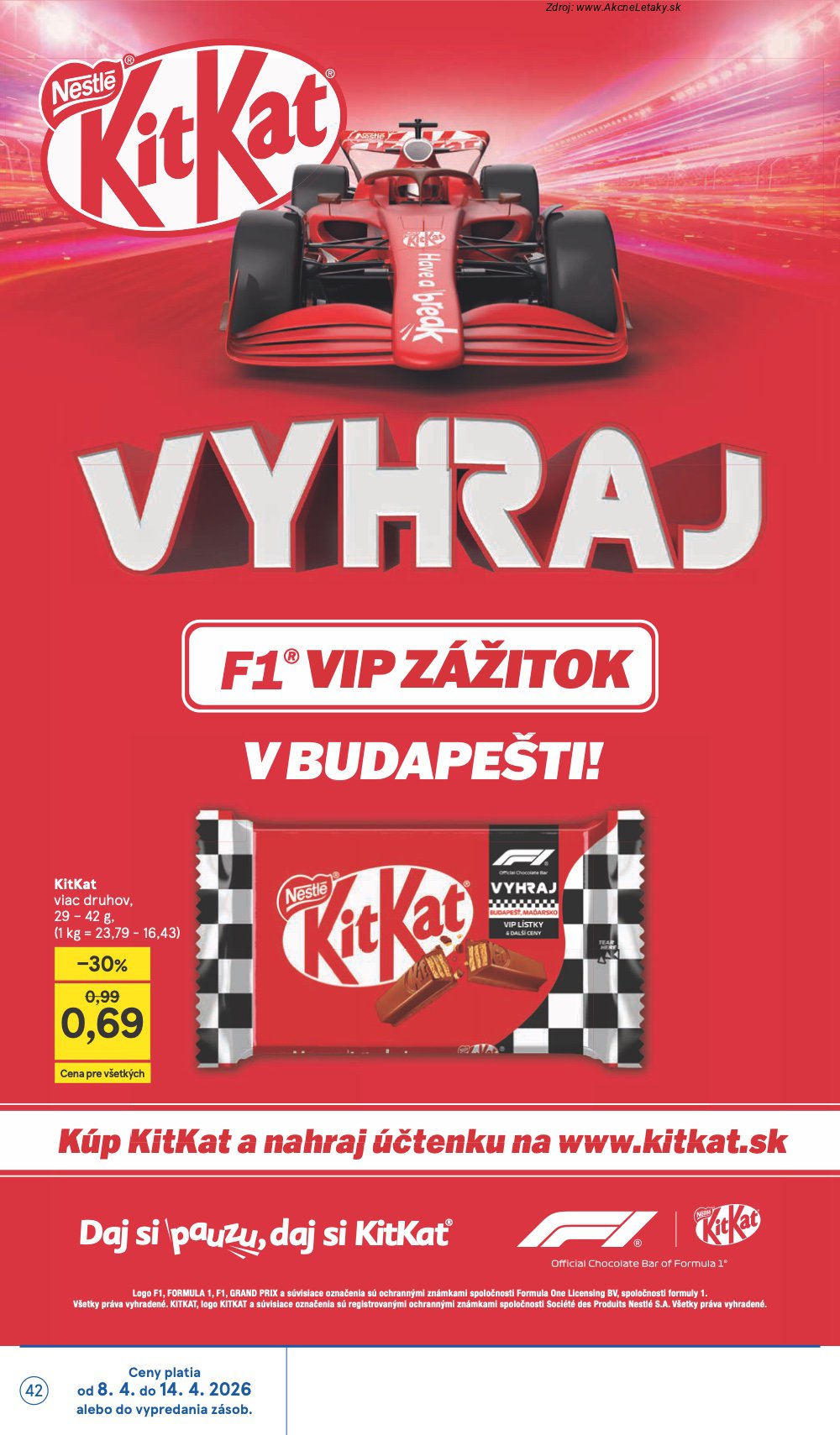 Leták Tesco (8. 4. - 14. 4. 2026) - strana 42 z 43