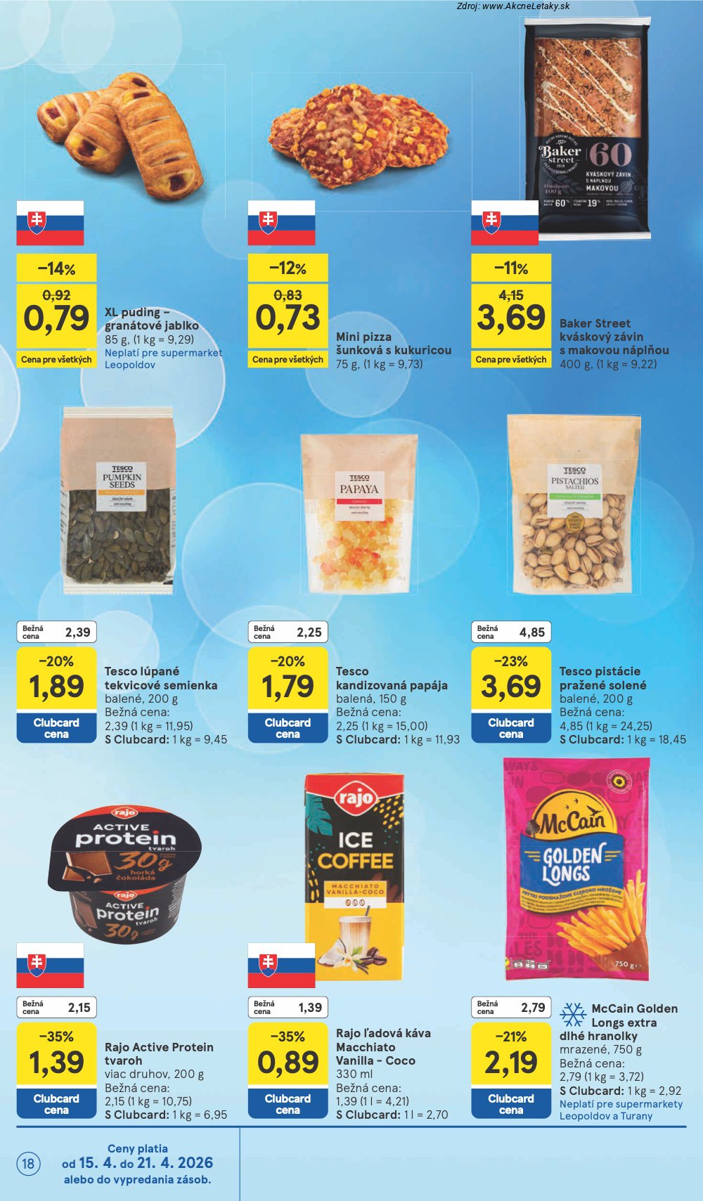 Leták Tesco (15. 4. - 21. 4. 2026) - strana 18 z 24