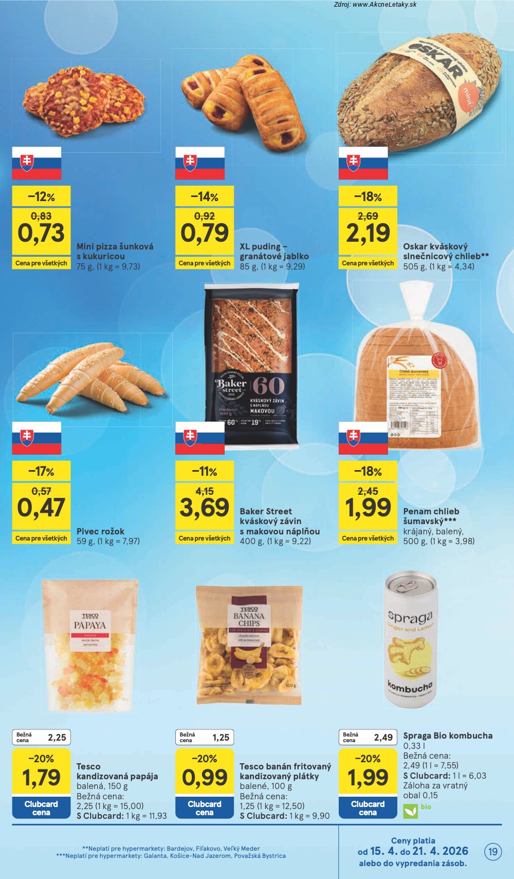 Leták Tesco (15. 4. - 21. 4. 2026) - strana 19 z 37