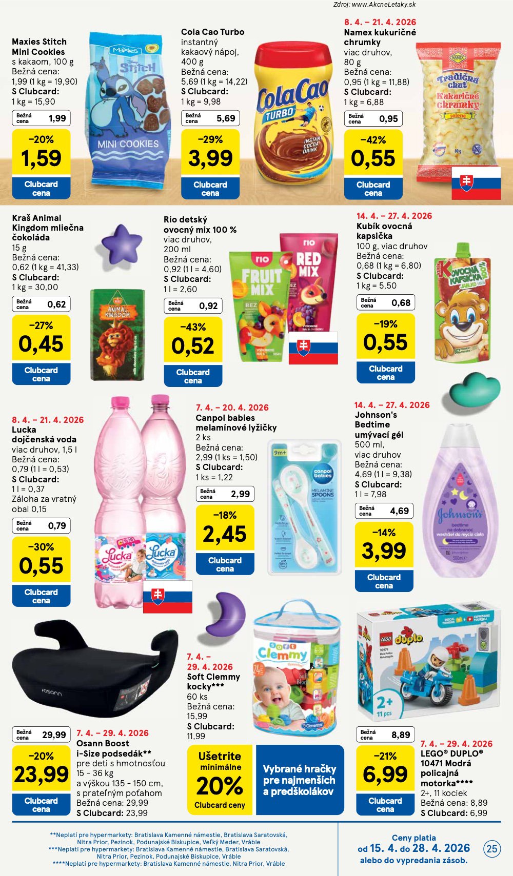 Leták Tesco (15. 4. - 21. 4. 2026) - strana 25 z 37