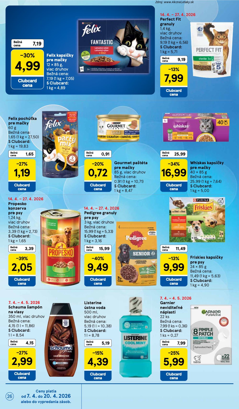 Leták Tesco (15. 4. - 21. 4. 2026) - strana 26 z 37