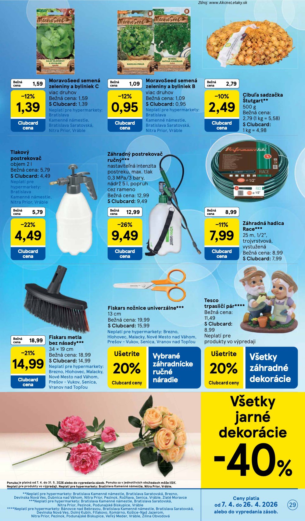 Leták Tesco (15. 4. - 21. 4. 2026) - strana 29 z 37