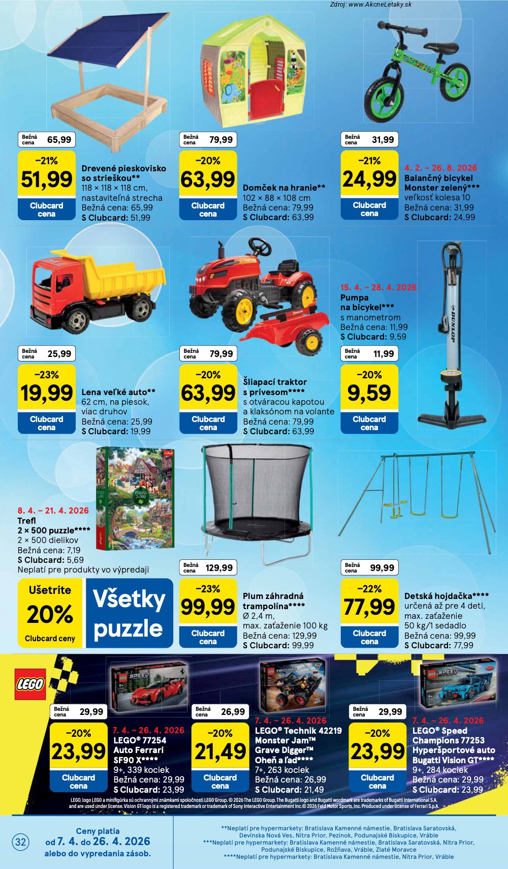 Leták Tesco (15. 4. - 21. 4. 2026) - strana 32 z 37