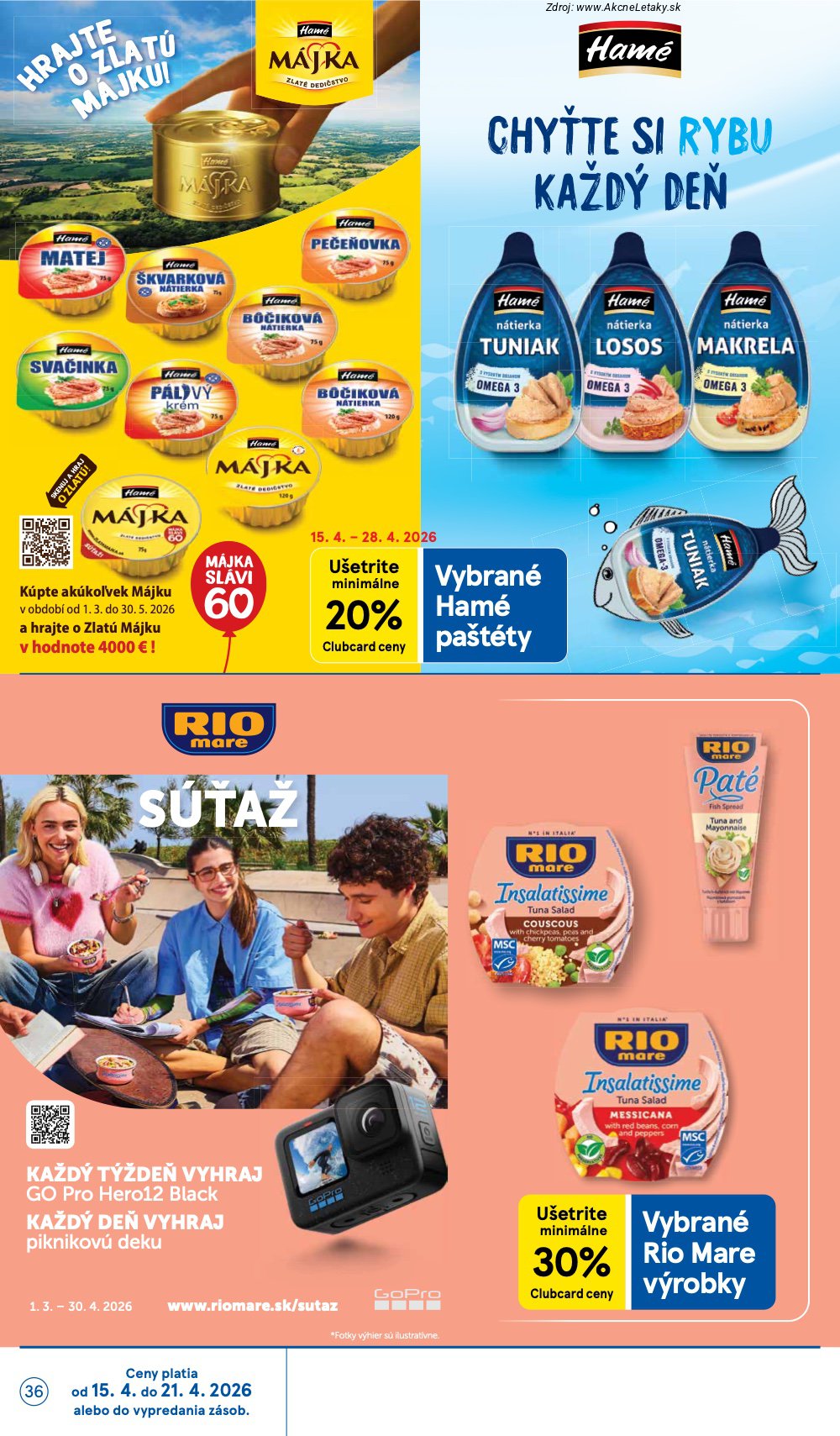 Leták Tesco (15. 4. - 21. 4. 2026) - strana 36 z 37