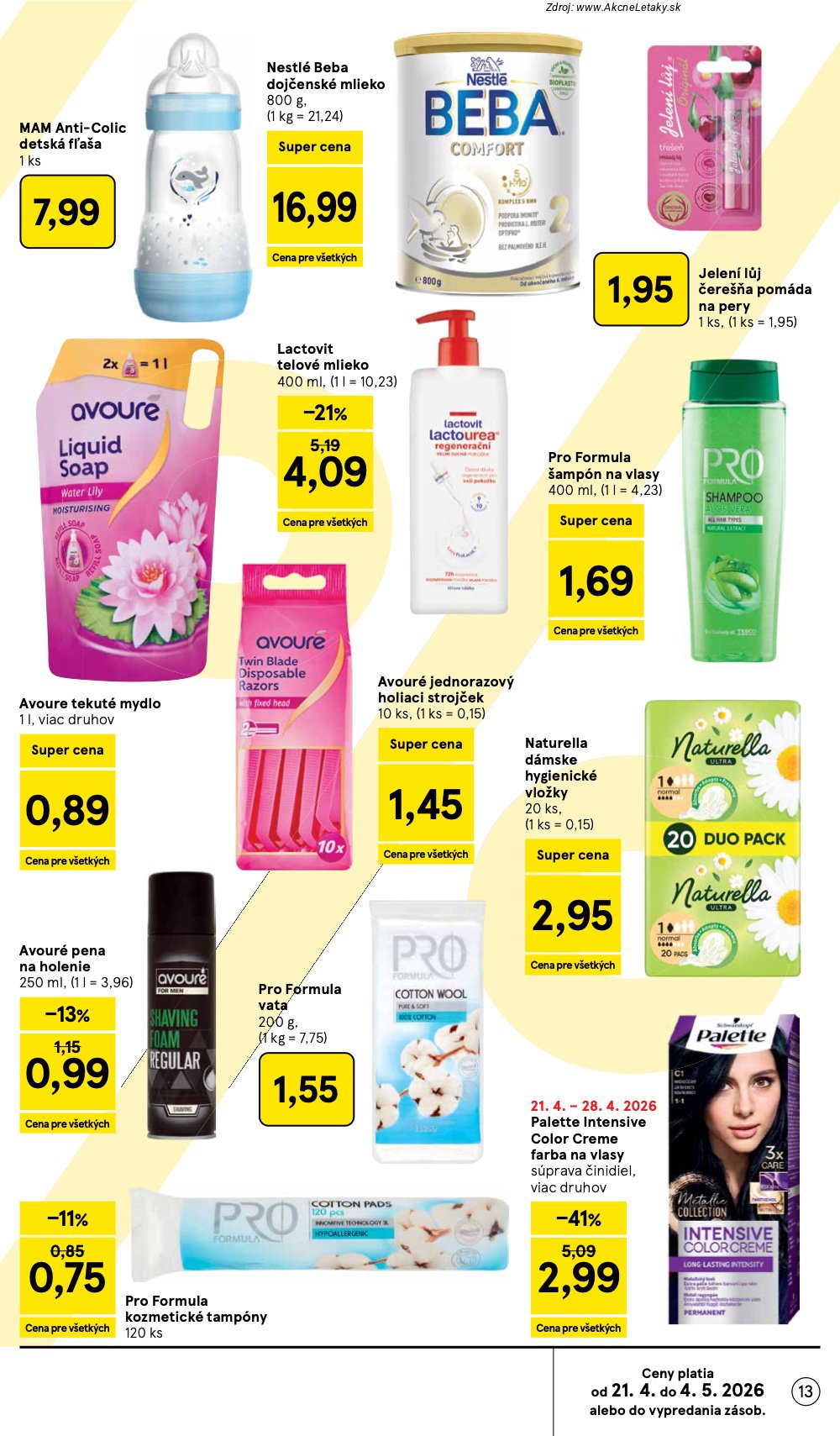 Leták Tesco (22. 4. - 28. 4. 2026) - strana 13 z 45