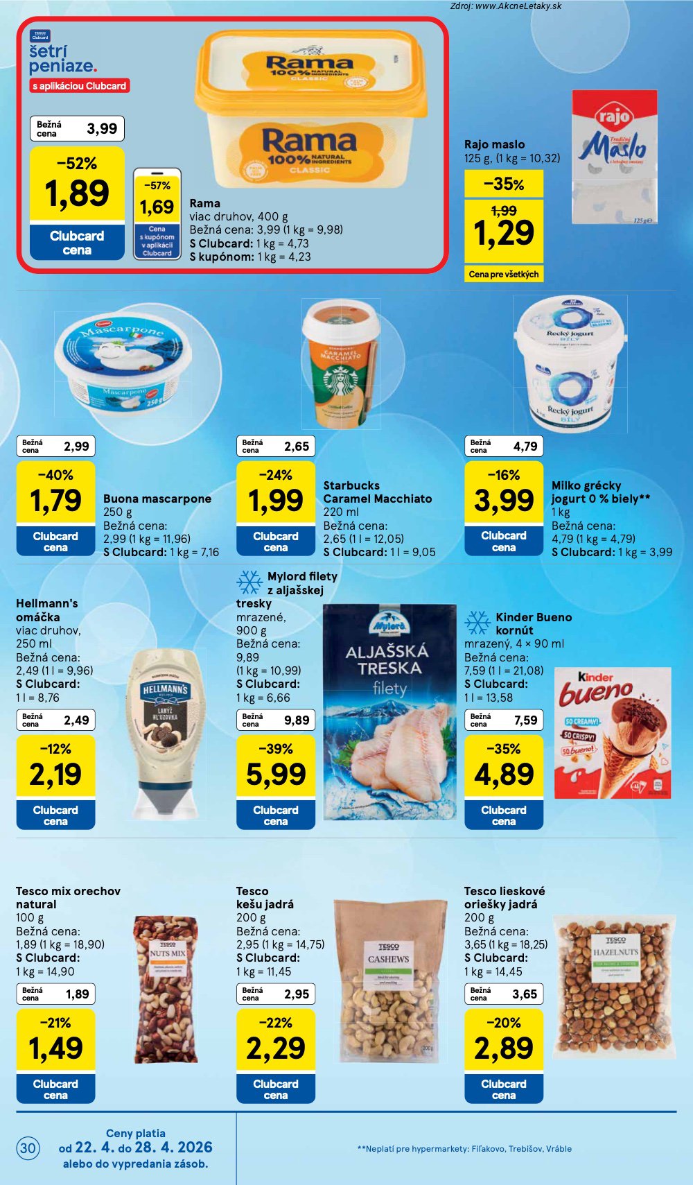 Leták Tesco - strana 30