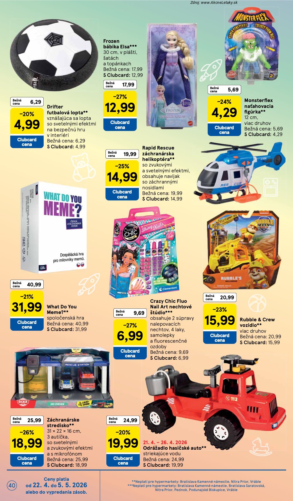 Leták Tesco - strana 40