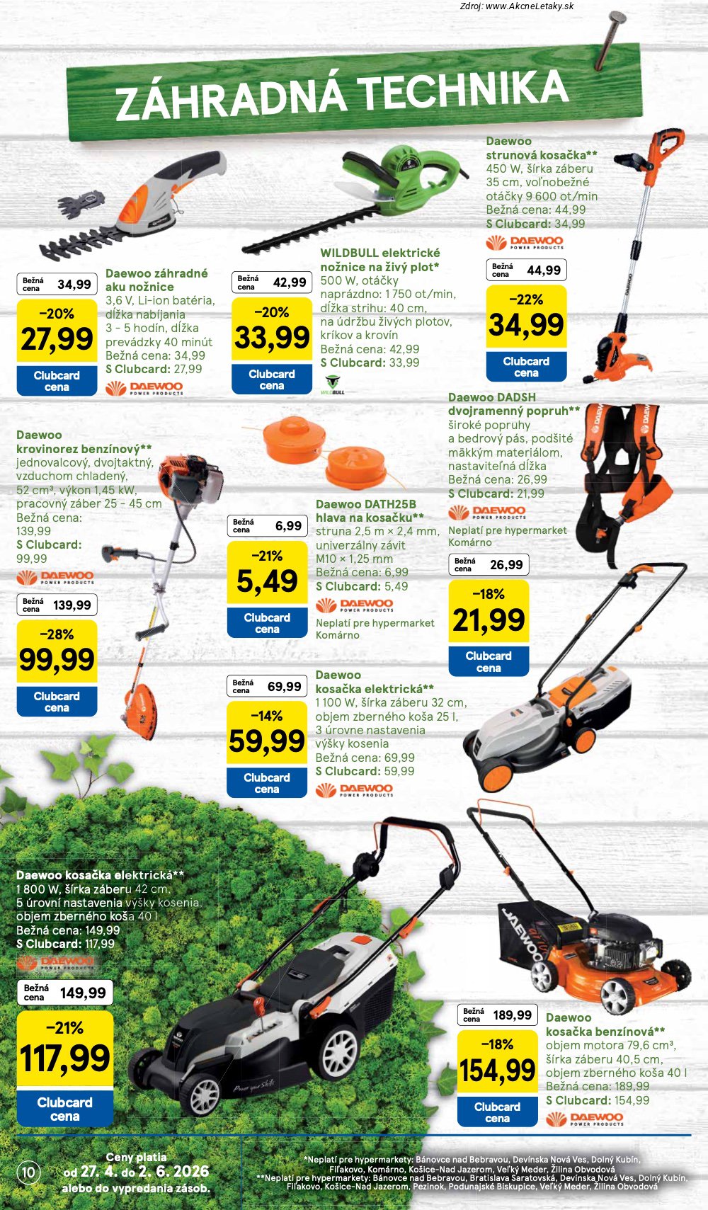 Leták Tesco (27. 4. - 24. 5. 2026) - strana 10 z 19