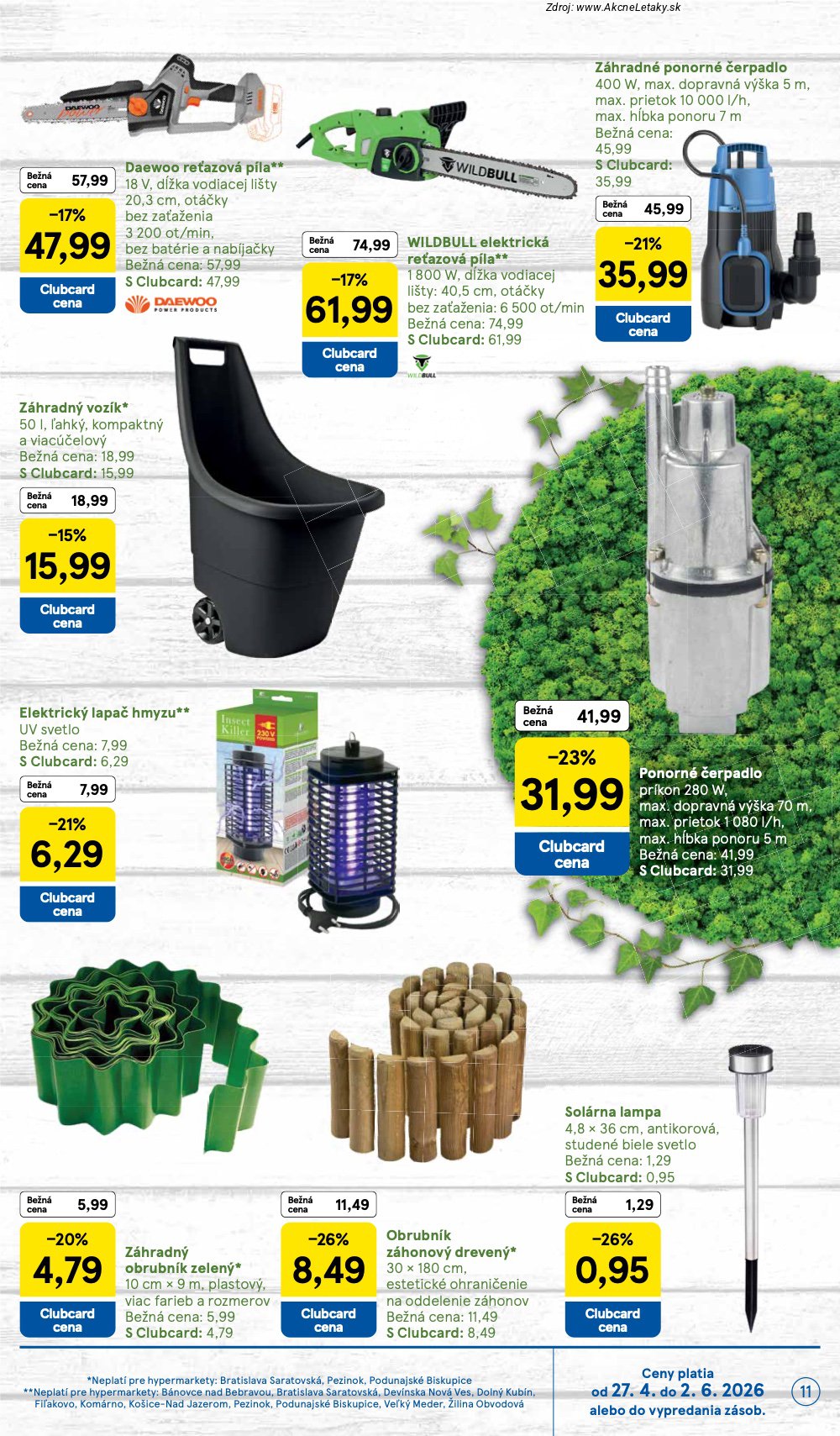 Leták Tesco (27. 4. - 24. 5. 2026) - strana 11 z 19