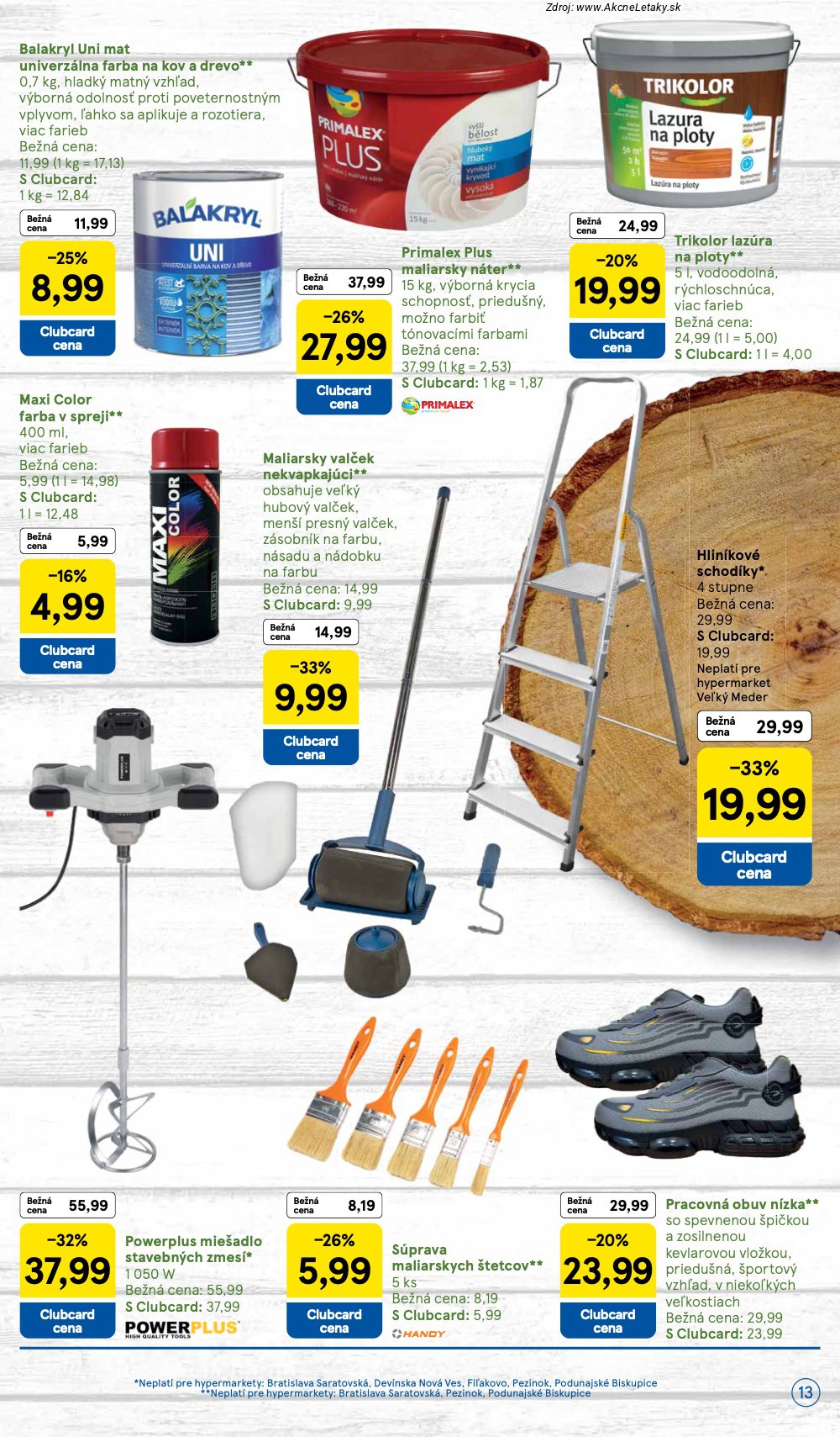 Leták Tesco (27. 4. - 24. 5. 2026) - strana 13 z 19