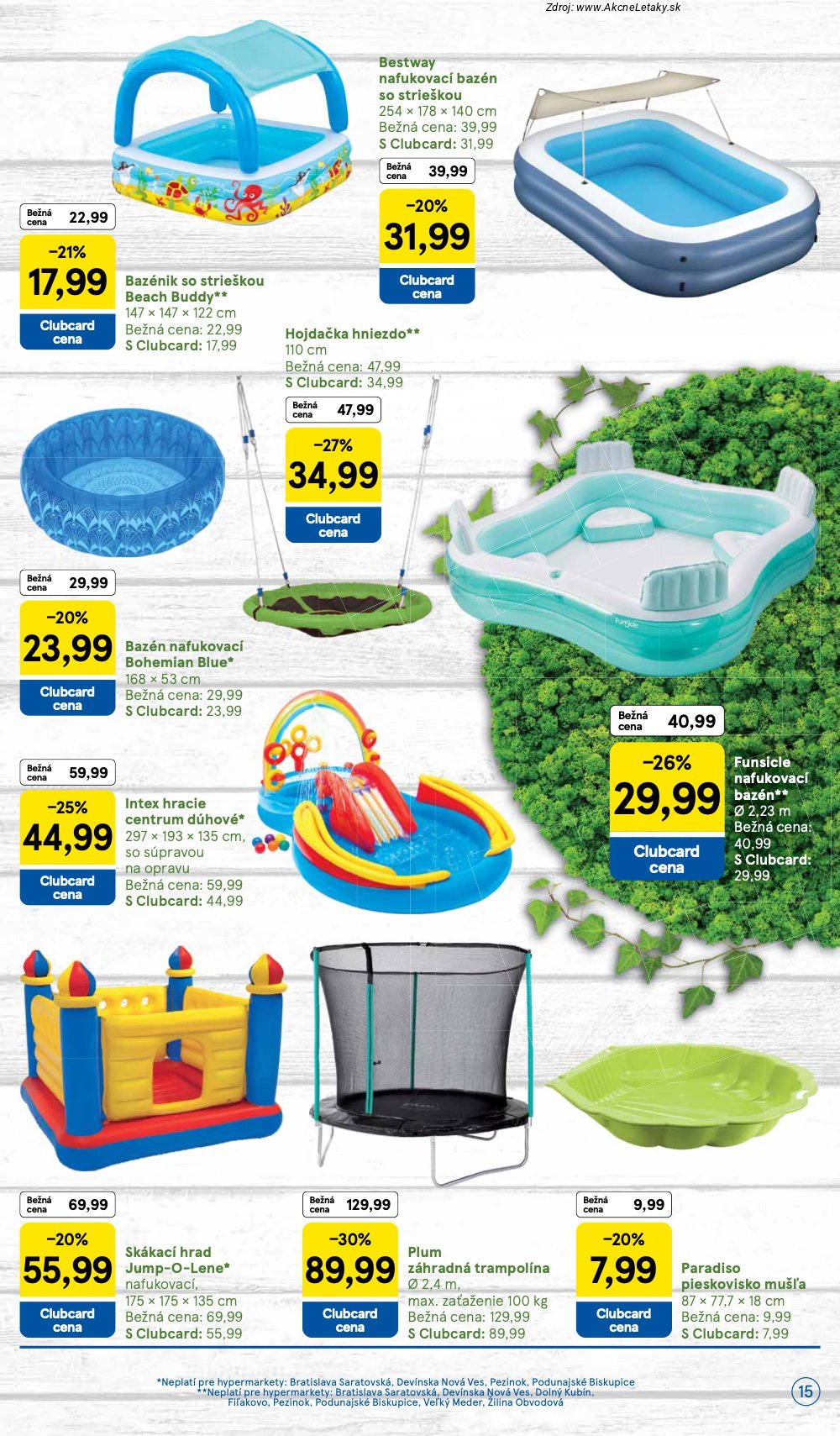 Leták Tesco (27. 4. - 24. 5. 2026) - strana 15 z 19