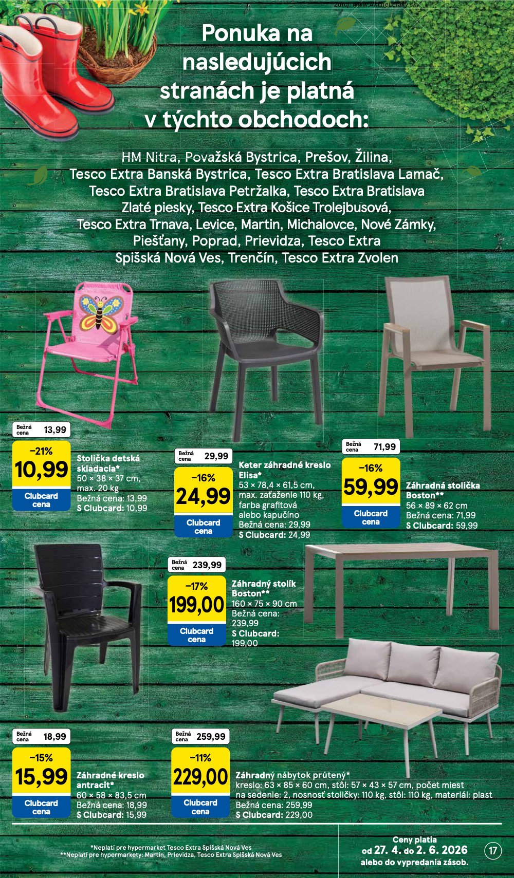 Leták Tesco (27. 4. - 24. 5. 2026) - strana 17 z 19