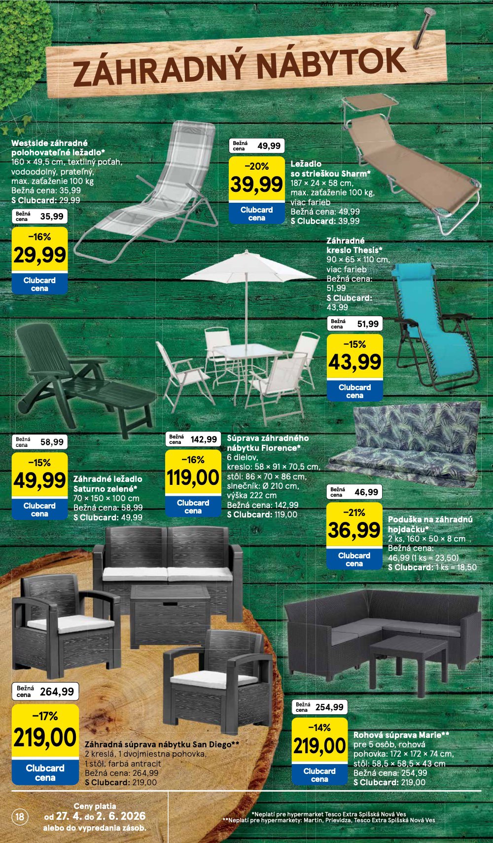 Leták Tesco (27. 4. - 24. 5. 2026) - strana 18 z 19