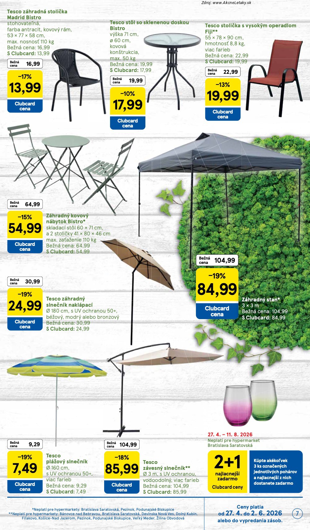 Leták Tesco (27. 4. - 24. 5. 2026) - strana 7 z 19