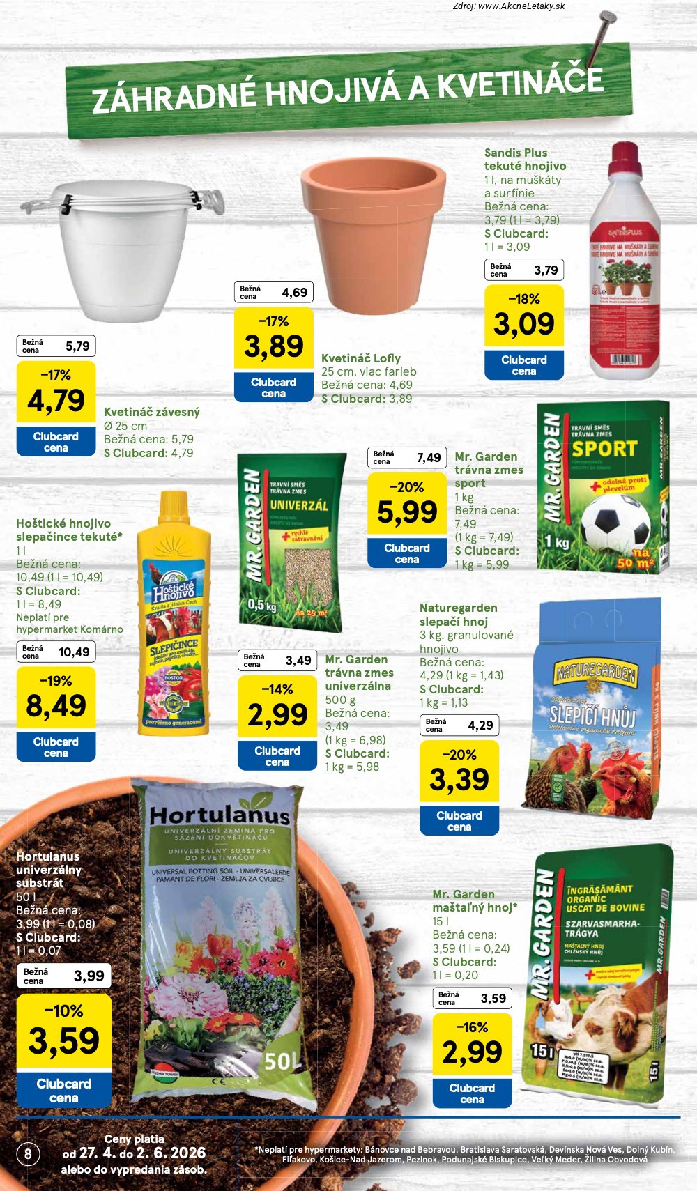 Leták Tesco (27. 4. - 24. 5. 2026) - strana 8 z 19