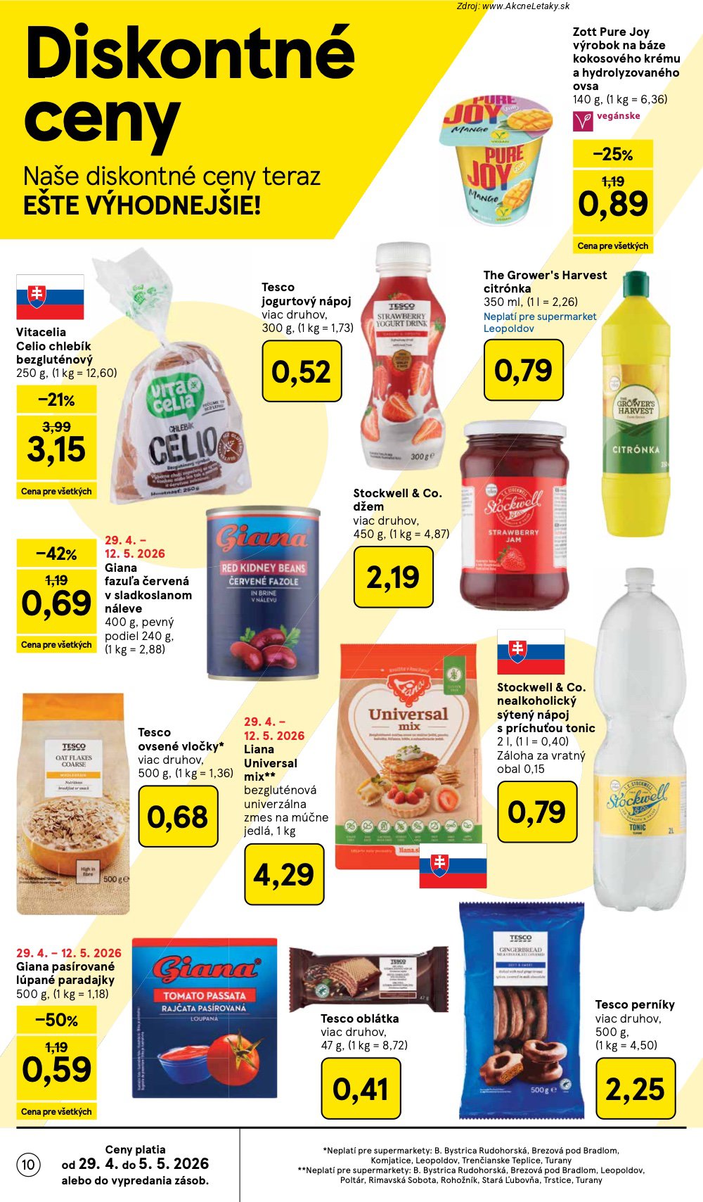 Leták Tesco (29. 4. - 5. 5. 2026) - strana 10 z 30