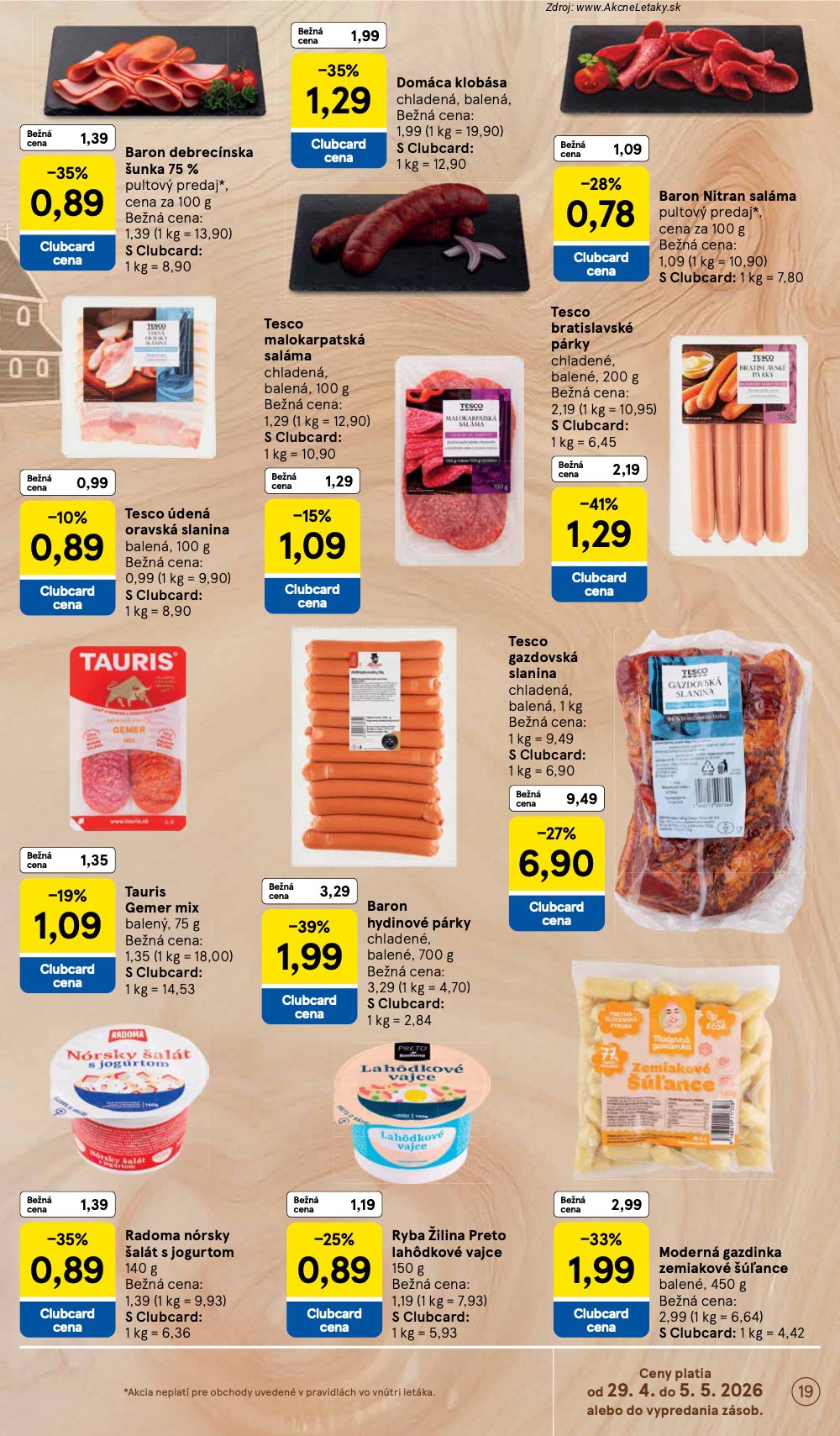 Leták Tesco - strana 19