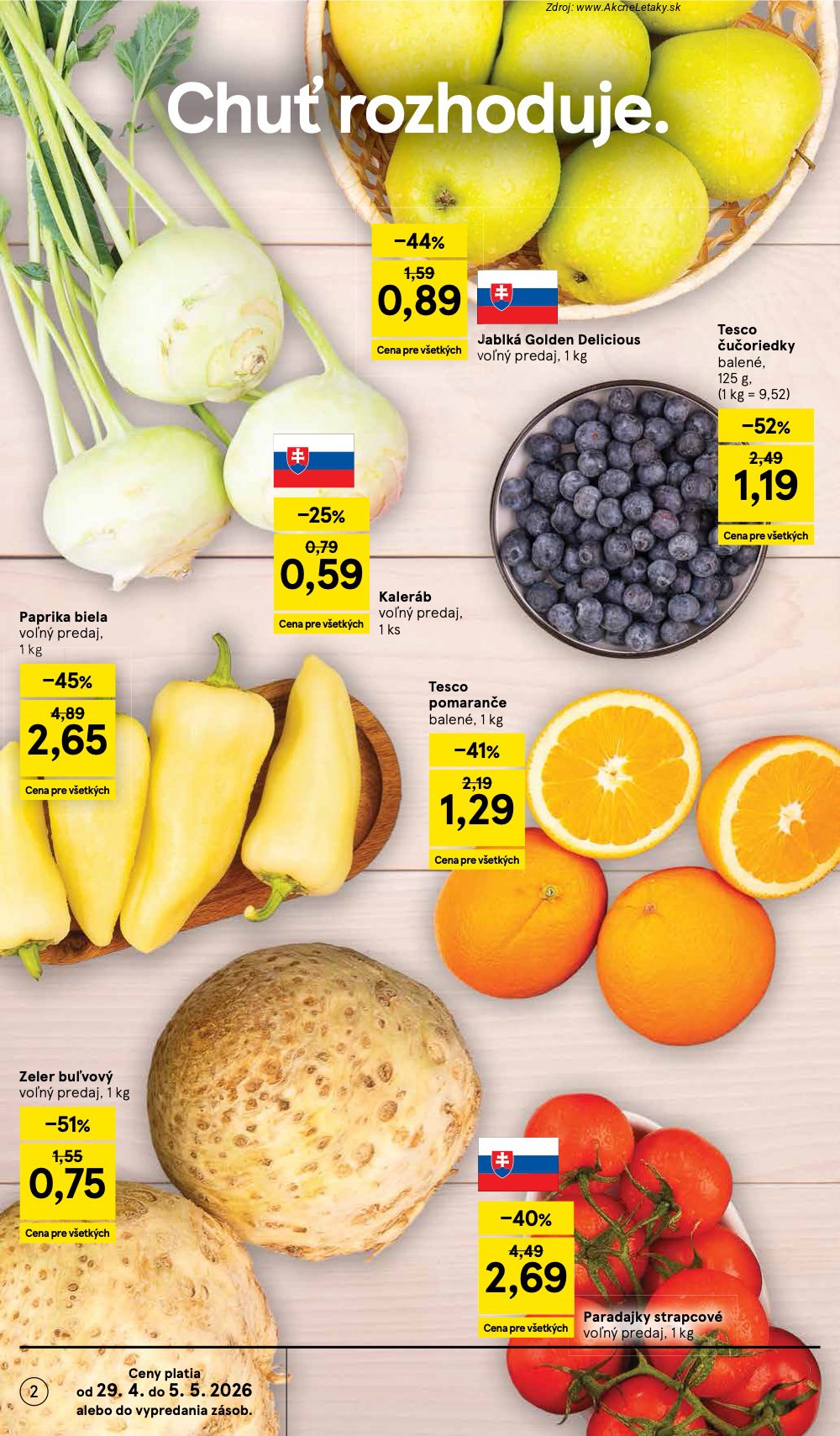 Leták Tesco - strana 2