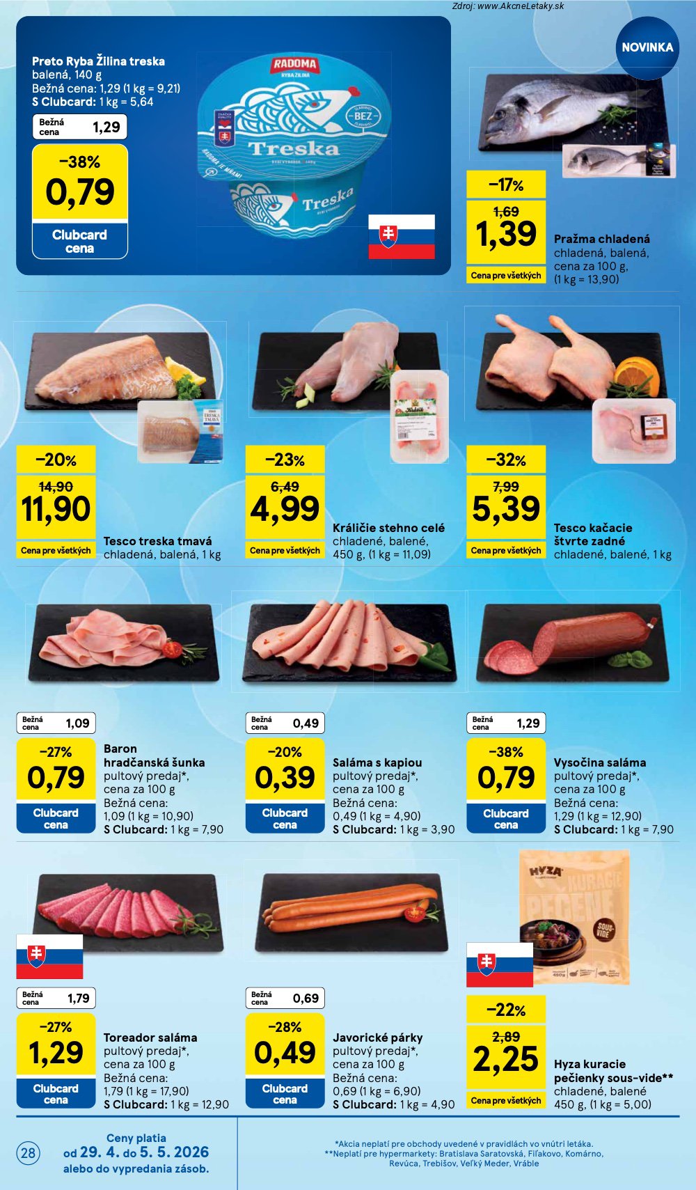 Leták Tesco - strana 28