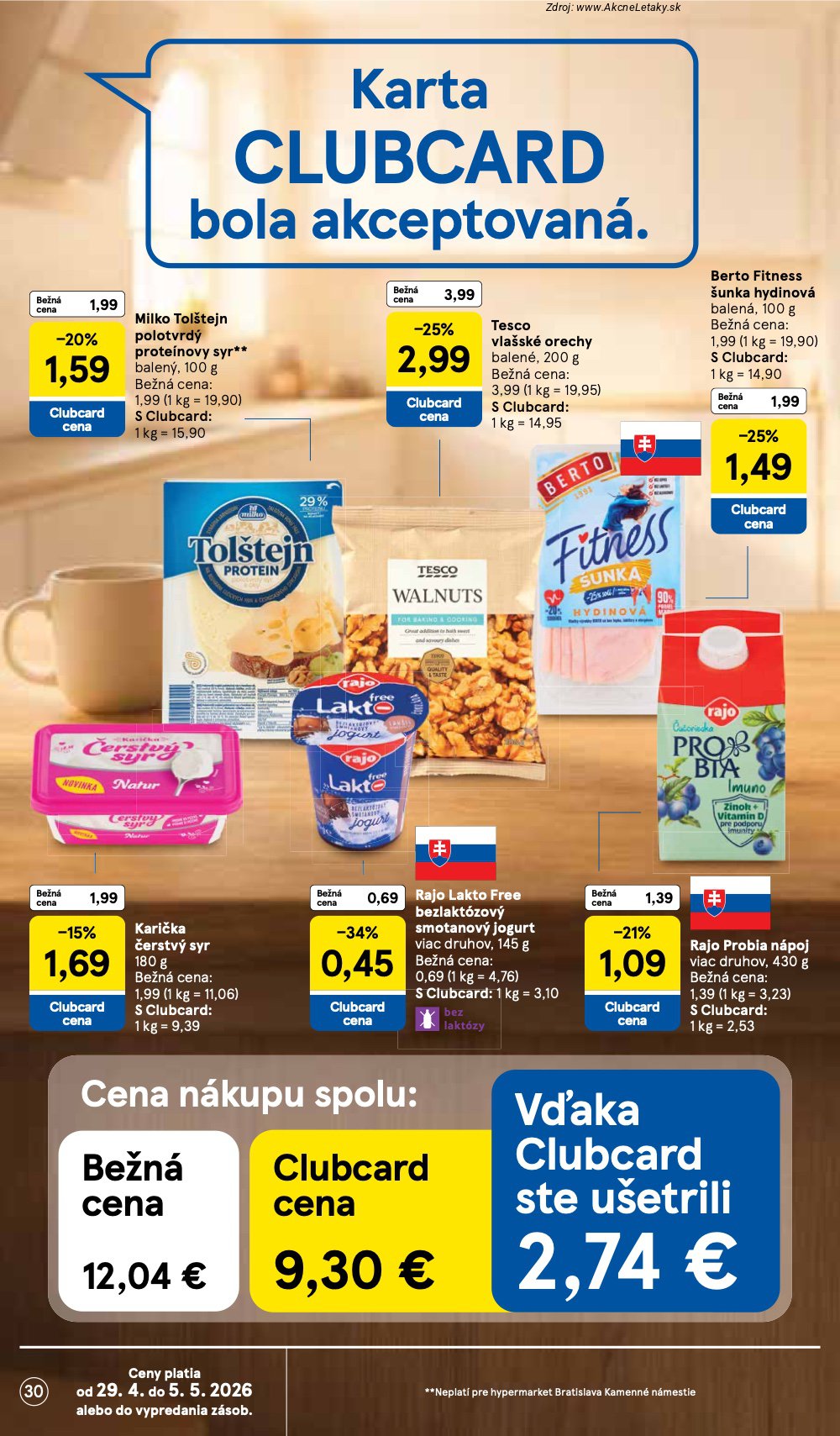 Leták Tesco - strana 30