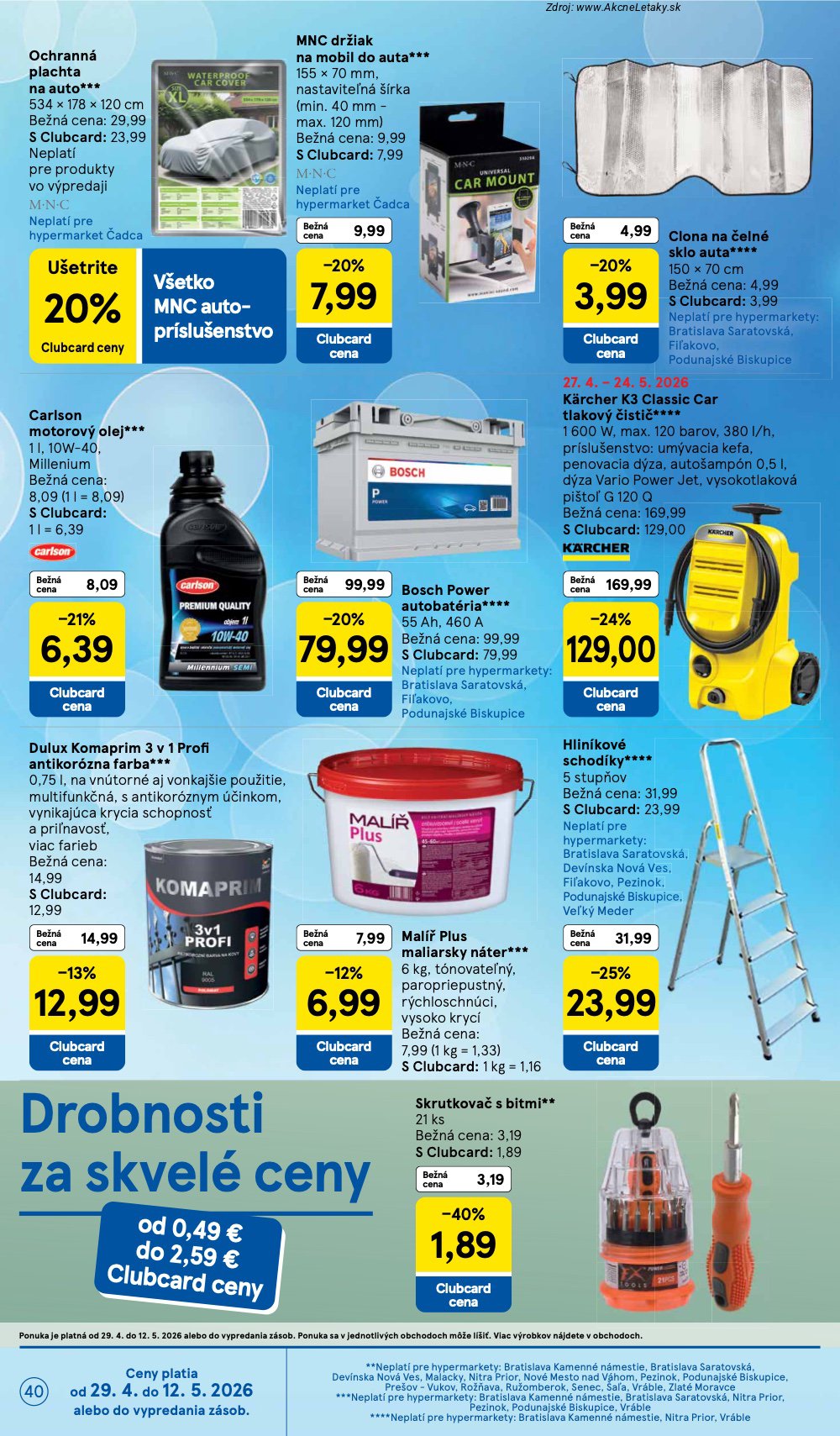 Leták Tesco - strana 40