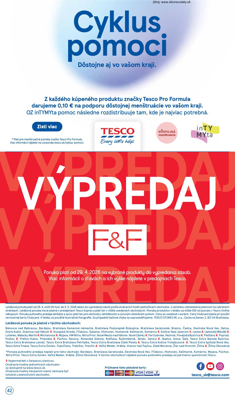 Leták Tesco - strana 42