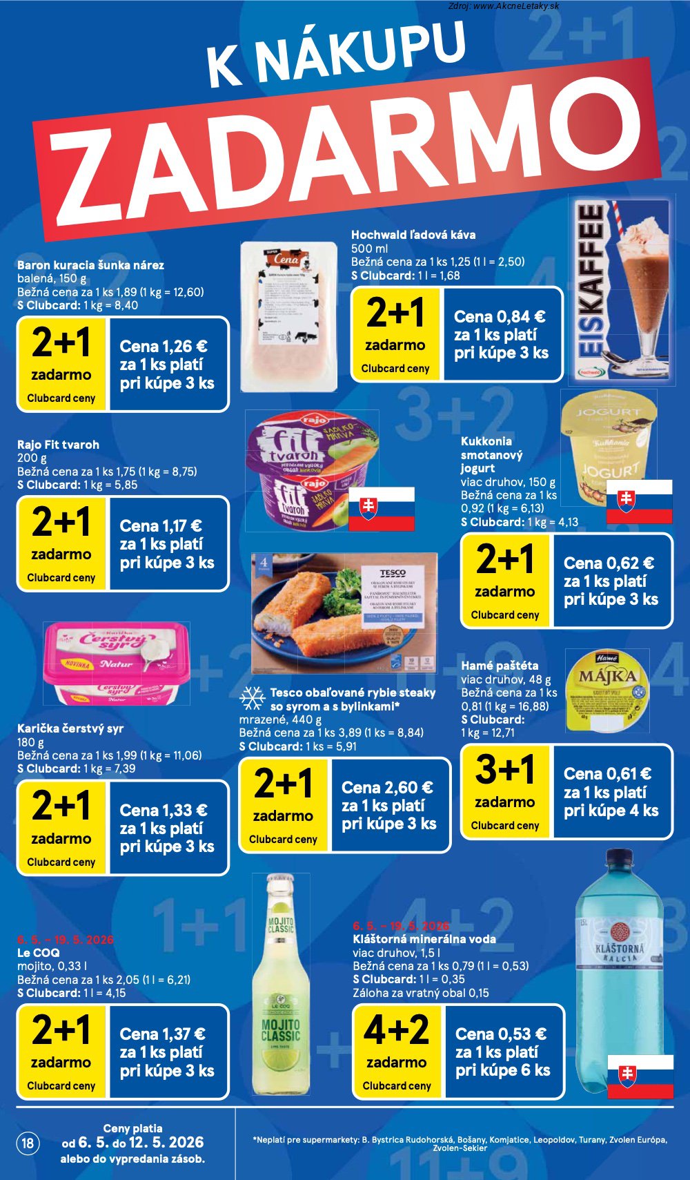 Leták Tesco (6. 5. - 12. 5. 2026) - strana 18 z 31